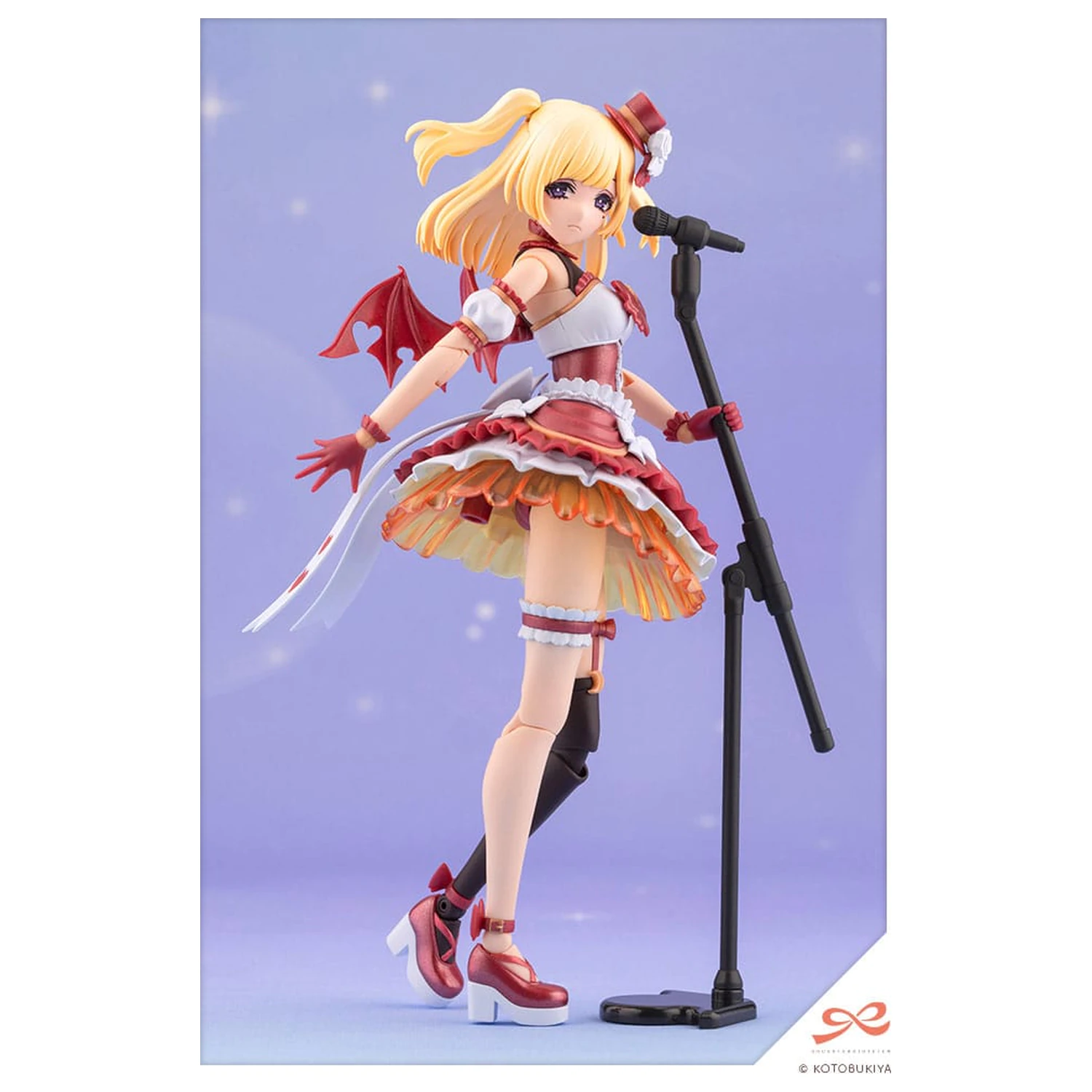 Sousai Shojo Teien Plastic Model Kit 1/10 Yue Kisaragi Diva Costume Dreaming Style Strawberry Moon 16 cm fotografii produktu