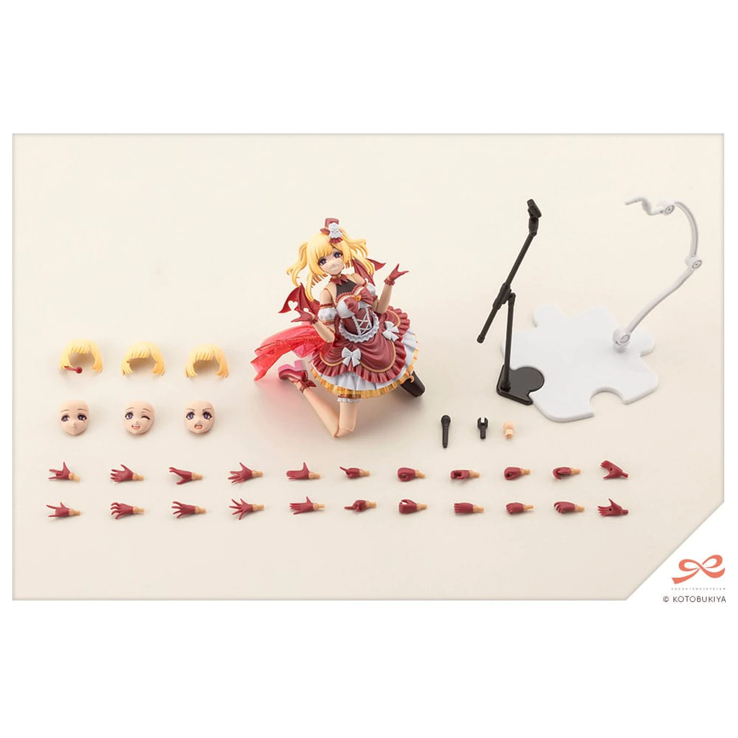 Sousai Shojo Teien Plastic Model Kit 1/10 Yue Kisaragi Diva Costume Dreaming Style Strawberry Moon 16 cm fotografii produktu