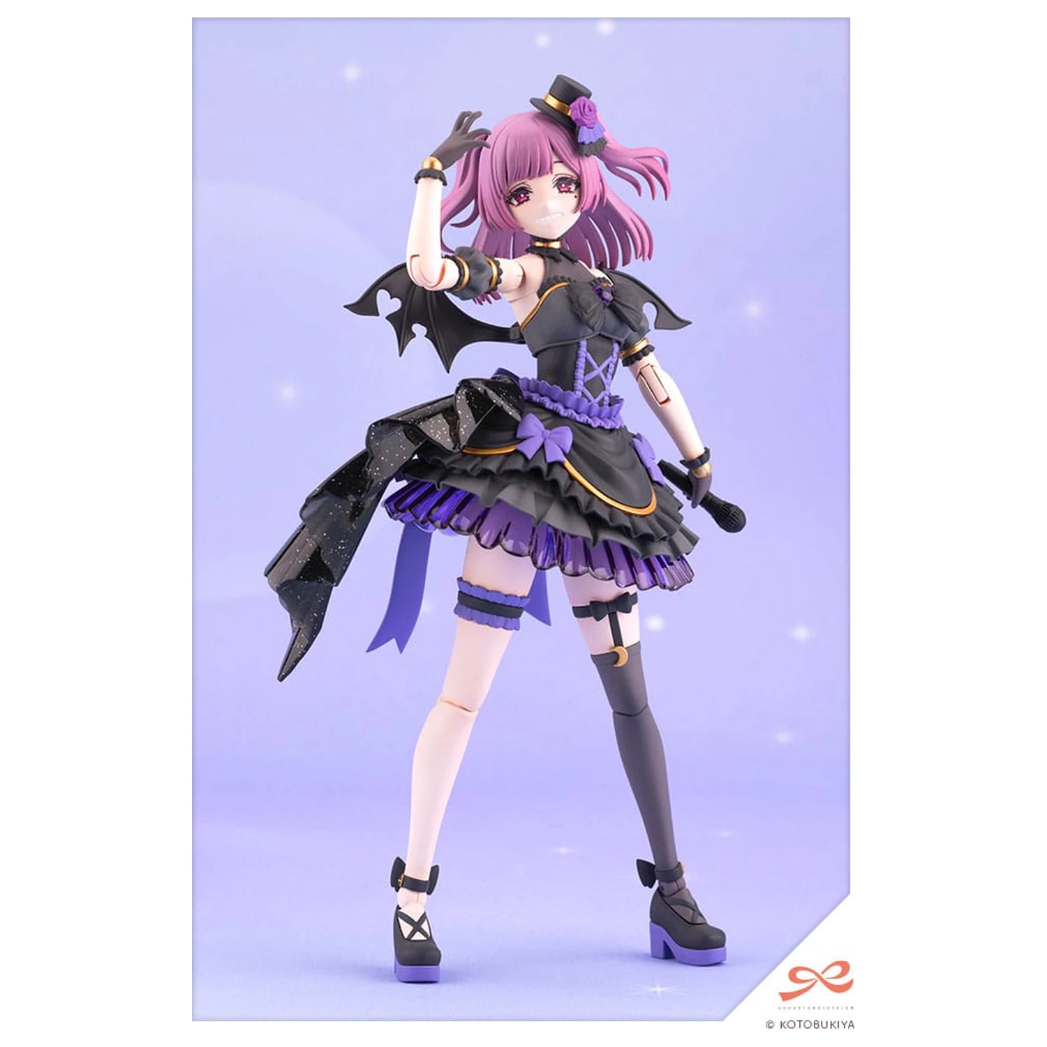 Sousai Shojo Teien Plastic Model Kit 1/10 Yue Kisaragi Diva Costume 16 cm fotografii produktu
