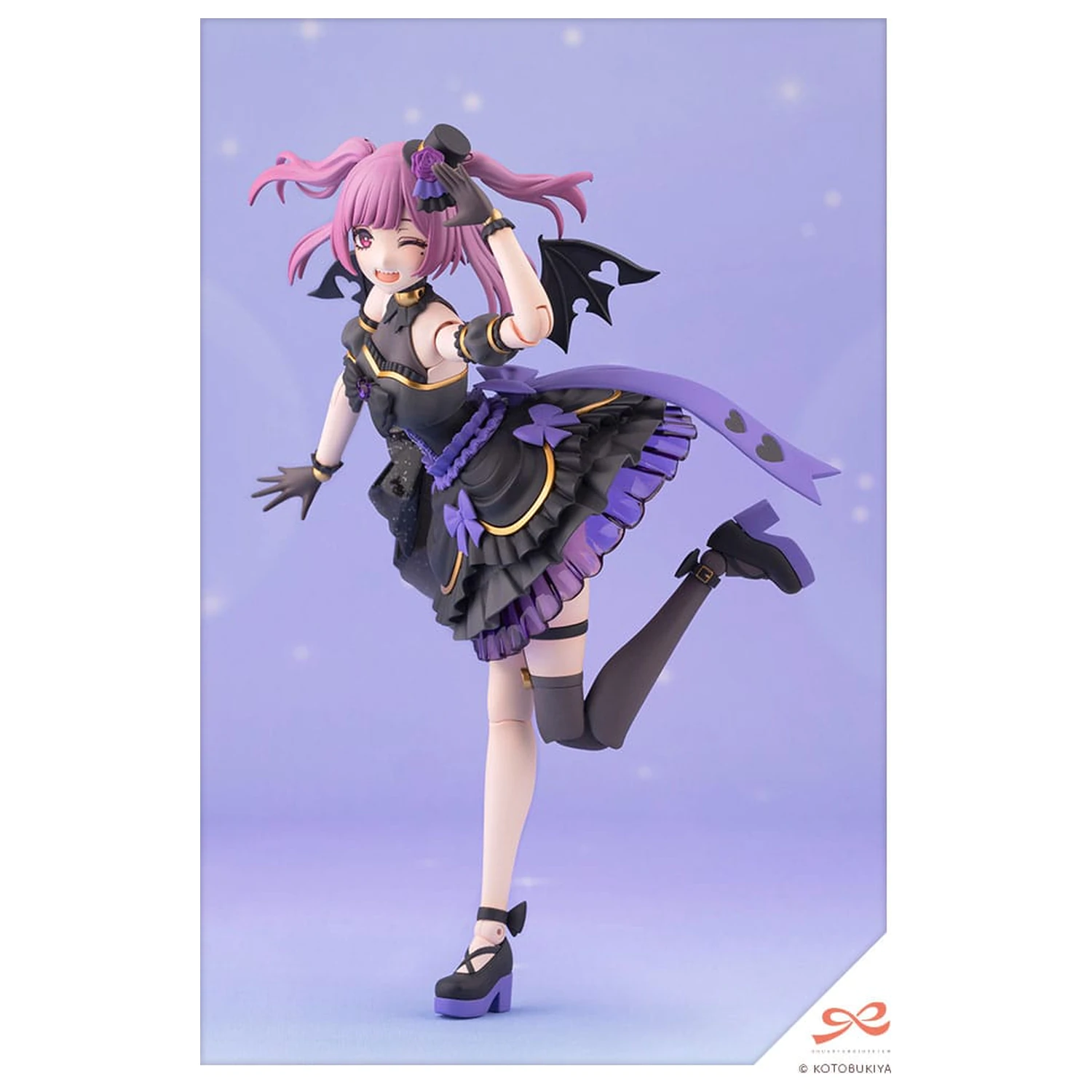 Sousai Shojo Teien Plastic Model Kit 1/10 Yue Kisaragi Diva Costume 16 cm fotografii produktu