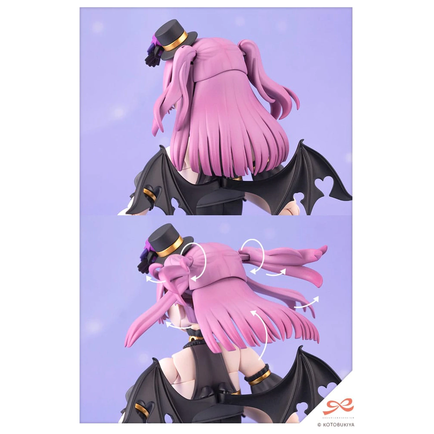 Sousai Shojo Teien Plastic Model Kit 1/10 Yue Kisaragi Diva Costume 16 cm fotografii produktu