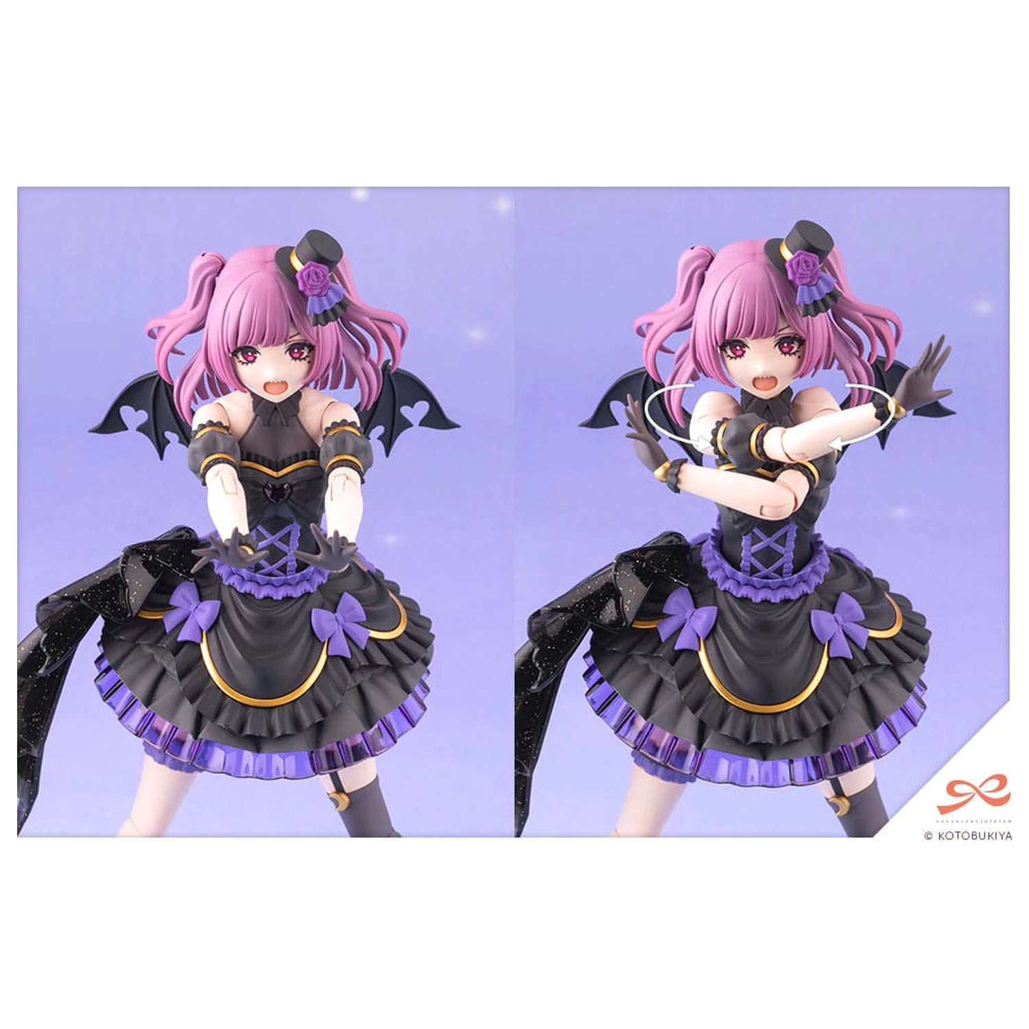 Sousai Shojo Teien Plastic Model Kit 1/10 Yue Kisaragi Diva Costume 16 cm fotografii produktu
