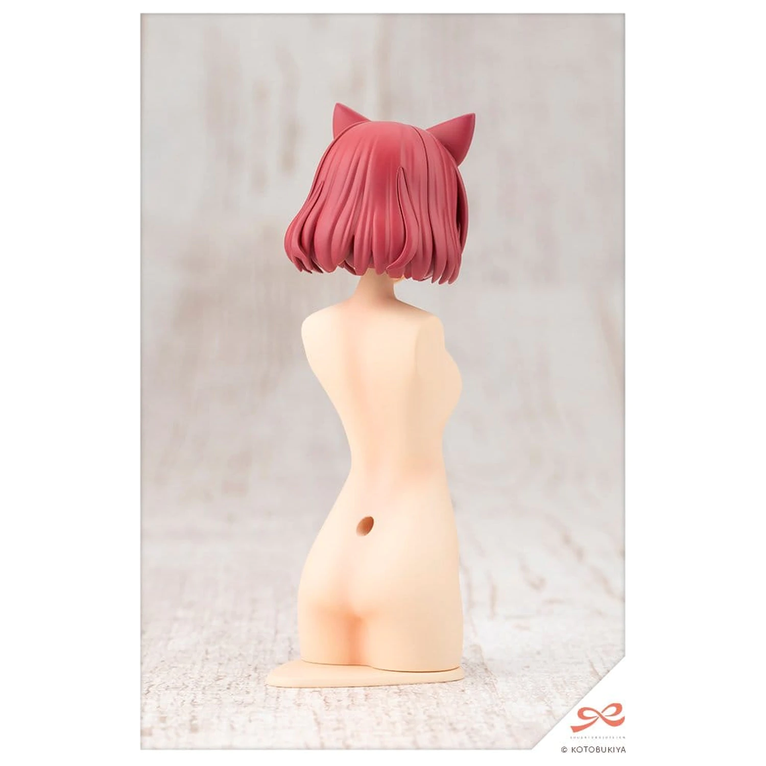 Sousai Shojo Teien sada doplňků pro model kit Arranged Wigs Animal Ears Bob Cat 9 cm fotografii produktu