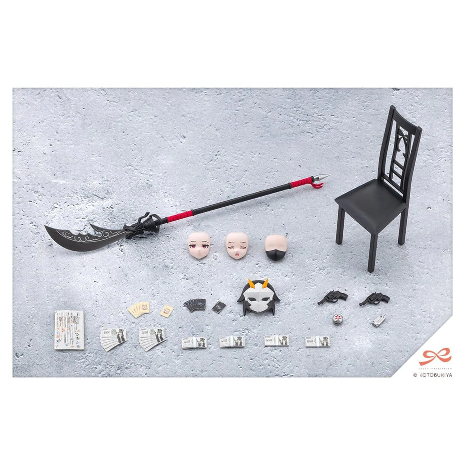 Sousaishojoteien plastová stavebnice sada doplňků 1/10 After School Kuon's Actor Prop Set 2 21 cm fotografii produktu