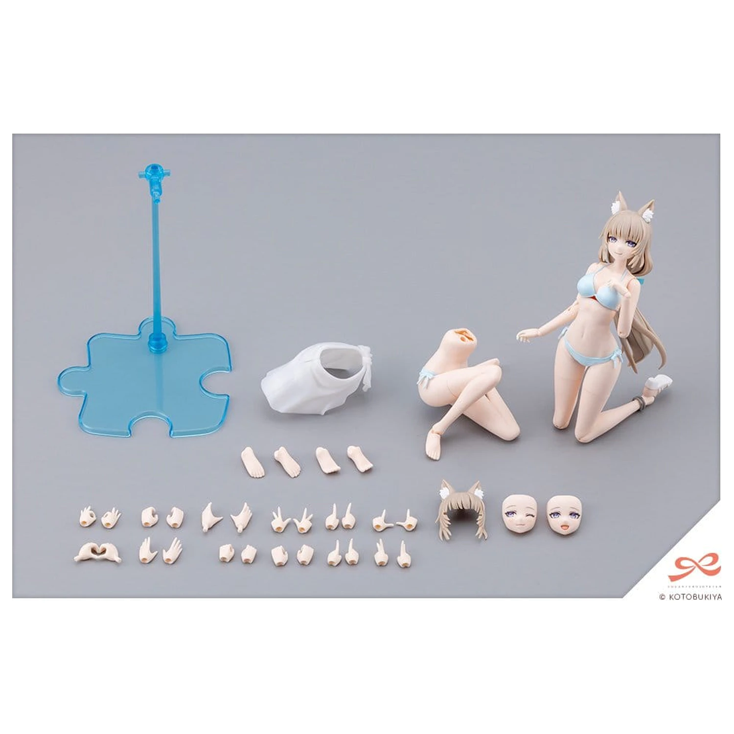 Sousaishojoteien Plastikový model 1/10 Animal Ears Emulator Swim Style 17 cm fotografii produktu