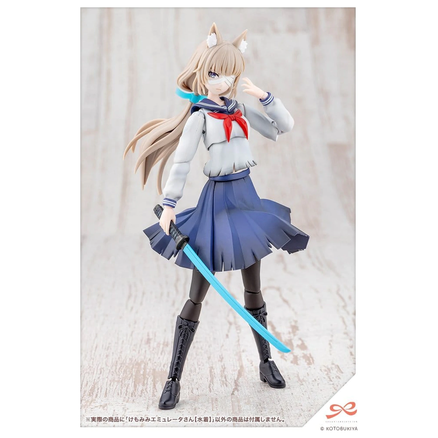 Sousaishojoteien Plastikový model 1/10 Animal Ears Emulator Swim Style 17 cm fotografii produktu