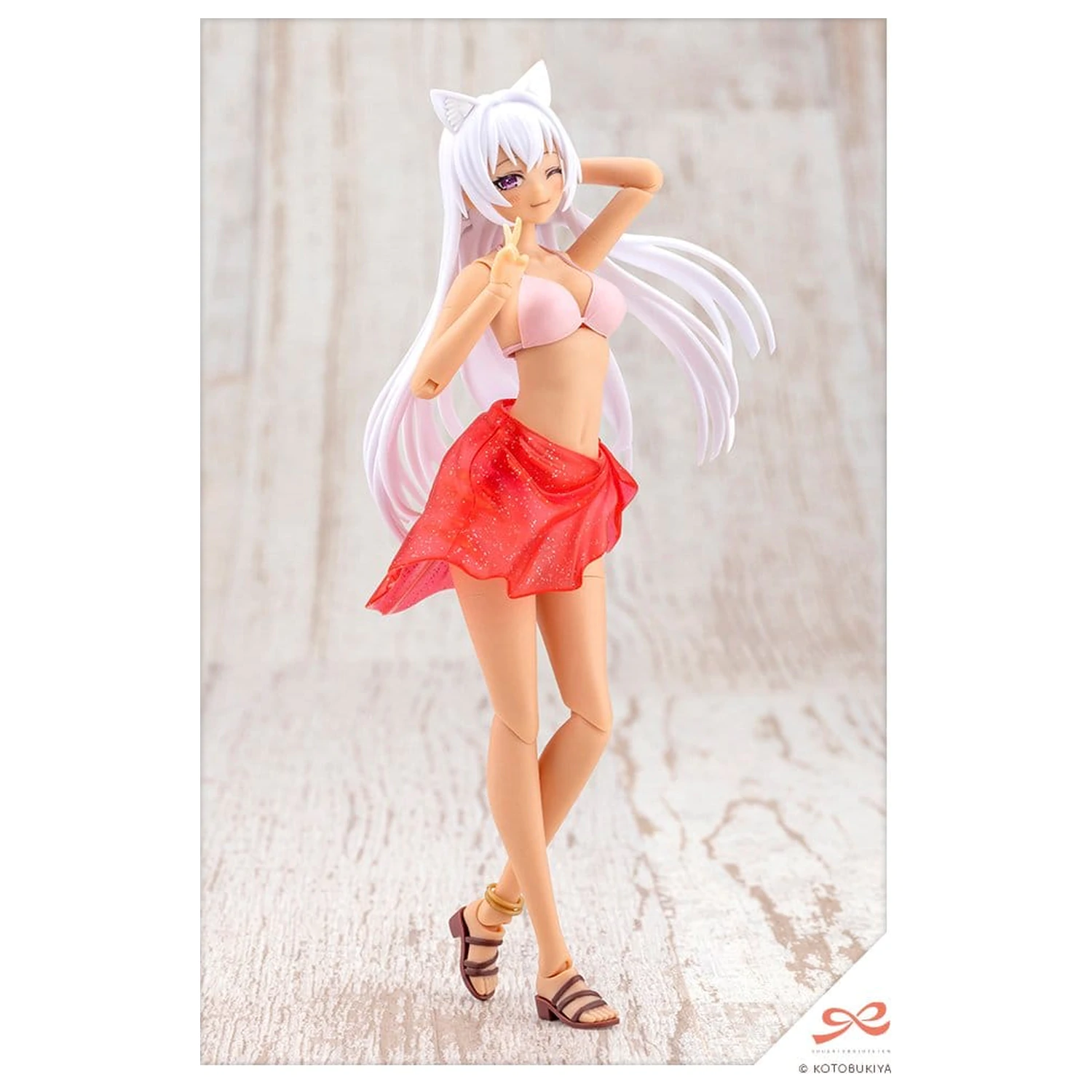 Sousaishojoteien Plastový model 1/10 Animal Ears Emulator Swim Style Dreaming Style Twilight Cat 17 cm fotografii produktu