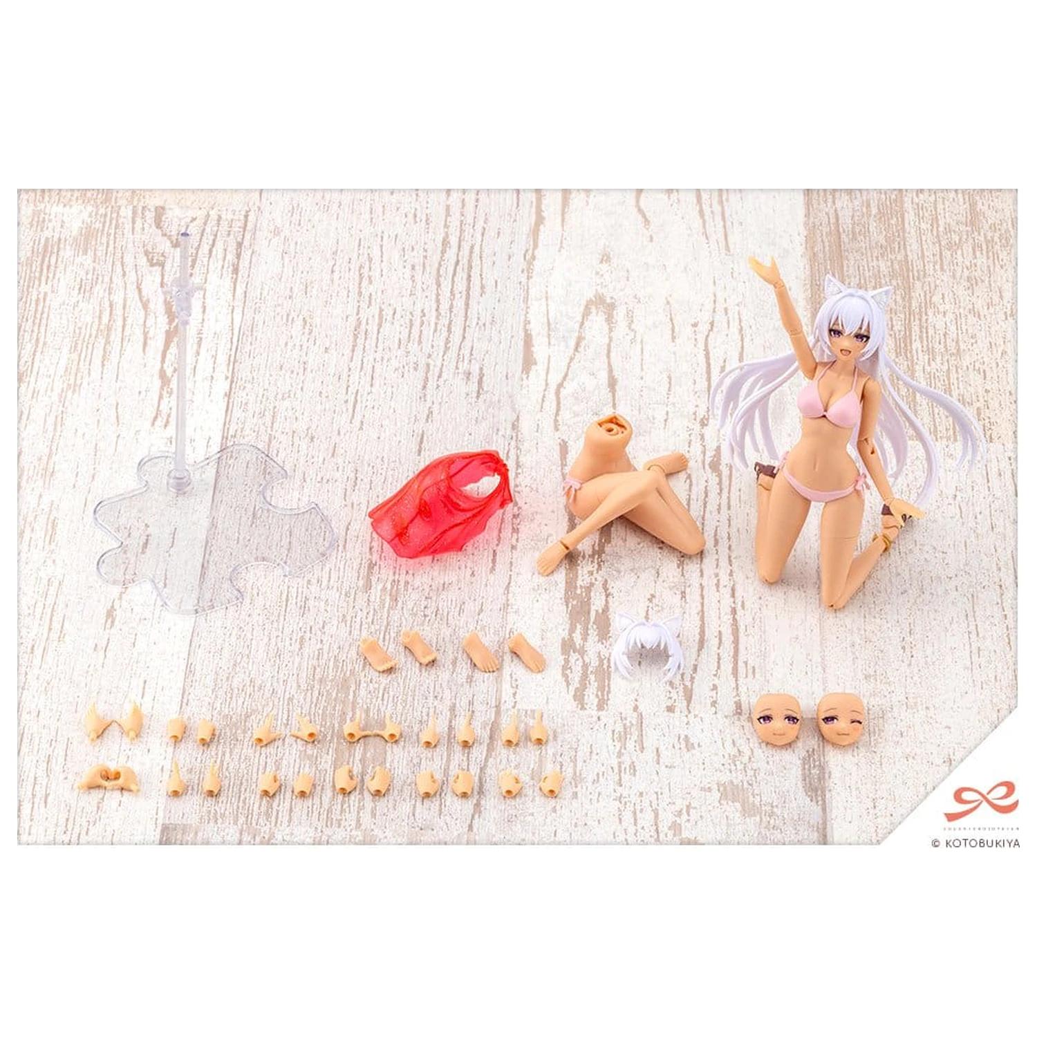 Sousaishojoteien Plastový model 1/10 Animal Ears Emulator Swim Style Dreaming Style Twilight Cat 17 cm fotografii produktu