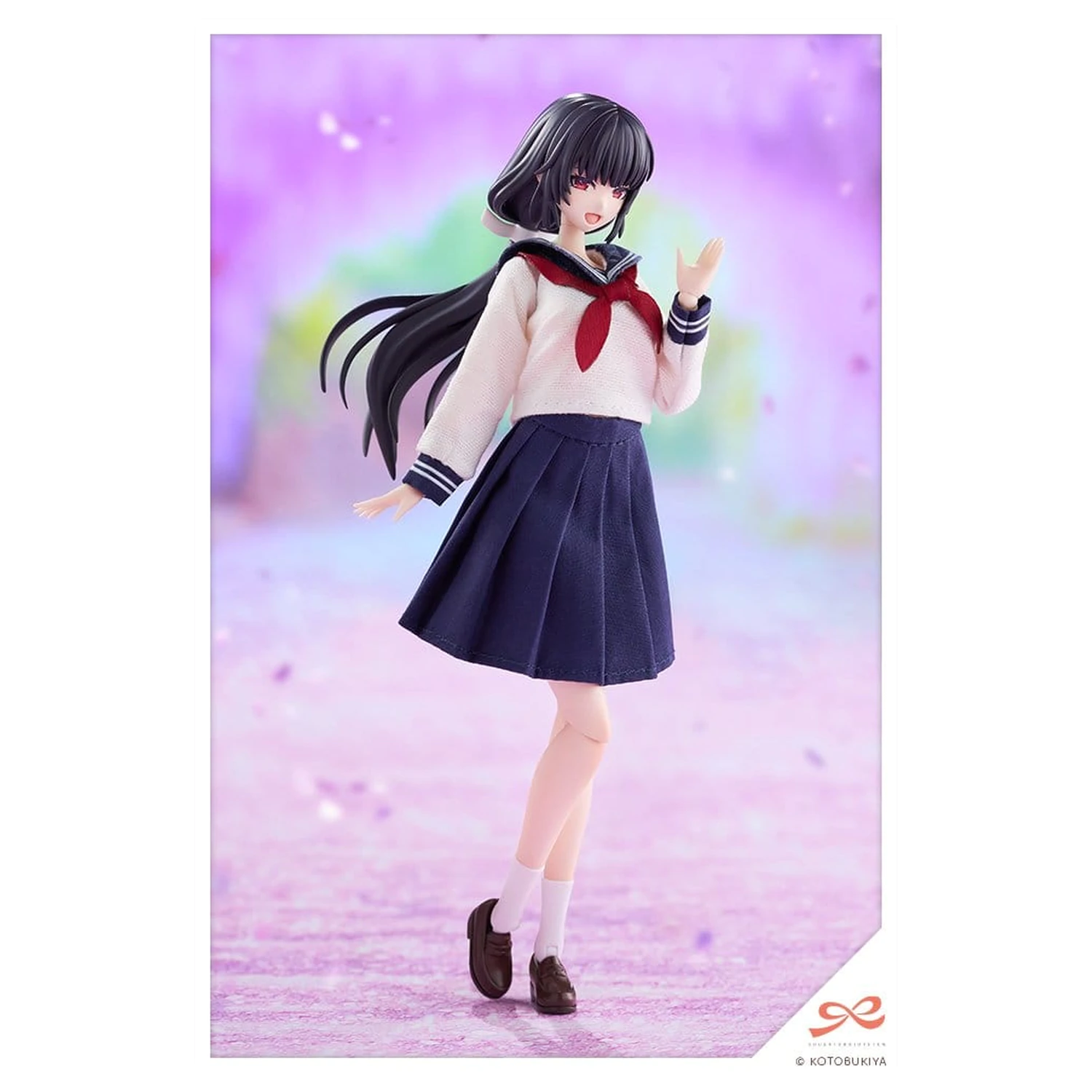 Sousaishojoteien Plastový Model 1/10 Kiru Pla Kuon Yakushiji Touou High School Uniform 16 cm fotografii produktu