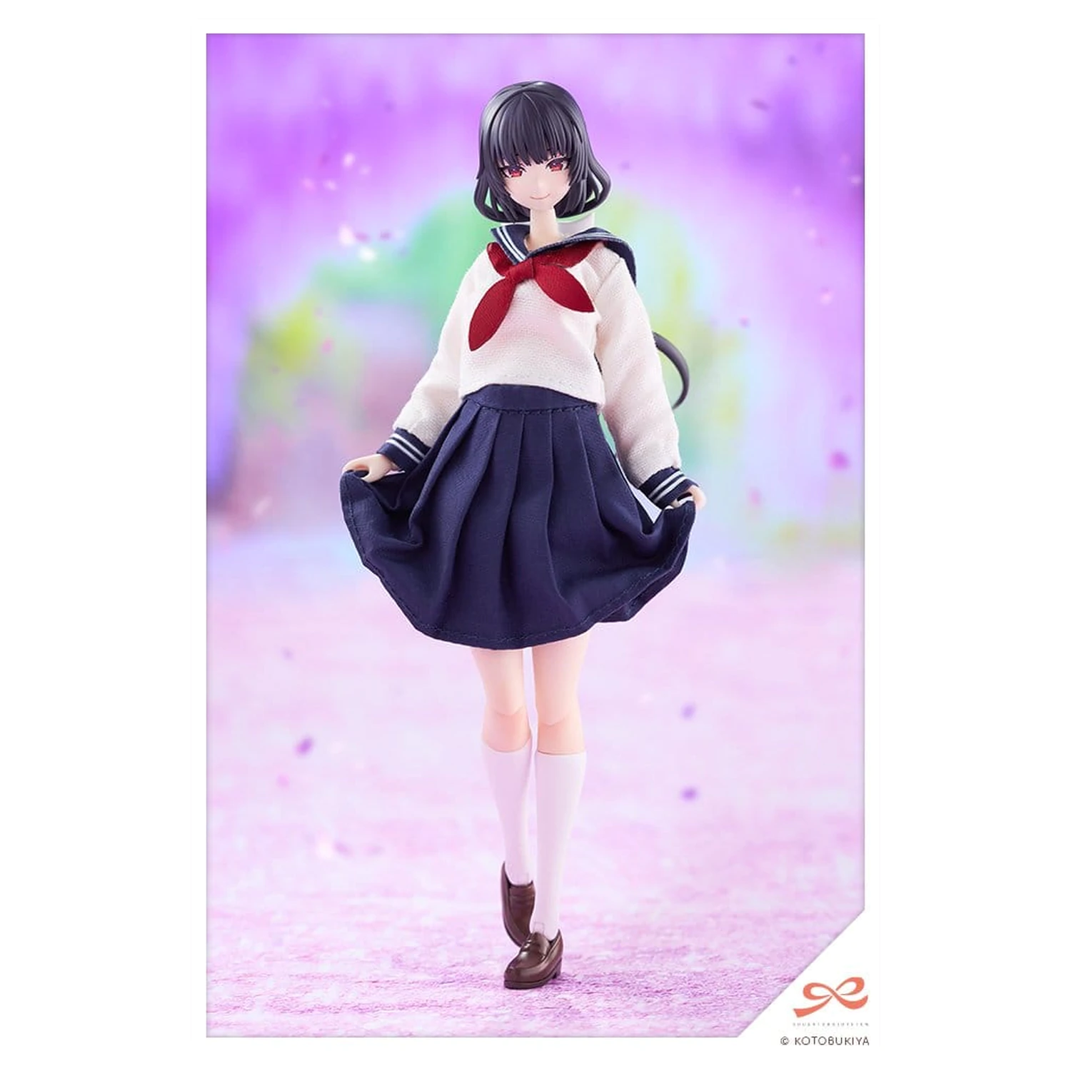Sousaishojoteien Plastový Model 1/10 Kiru Pla Kuon Yakushiji Touou High School Uniform 16 cm fotografii produktu