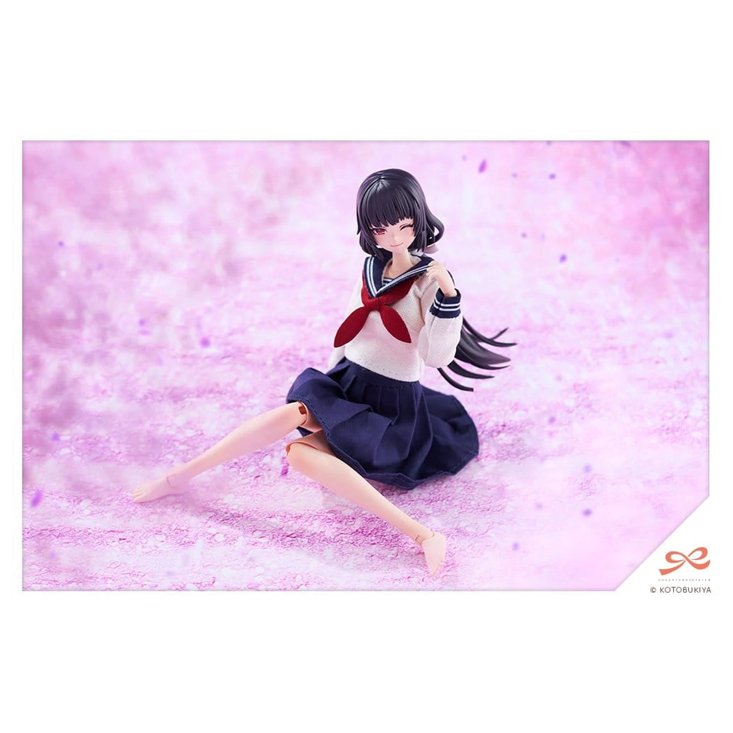 Sousaishojoteien Plastový Model 1/10 Kiru Pla Kuon Yakushiji Touou High School Uniform 16 cm fotografii produktu