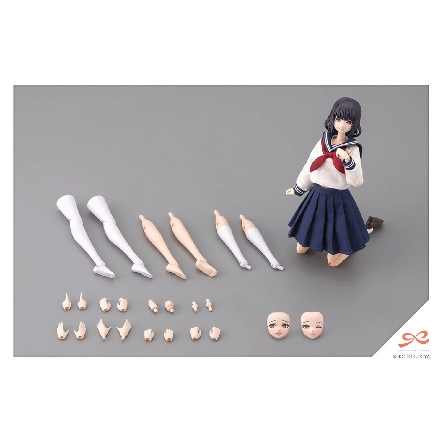 Sousaishojoteien Plastový Model 1/10 Kiru Pla Kuon Yakushiji Touou High School Uniform 16 cm fotografii produktu