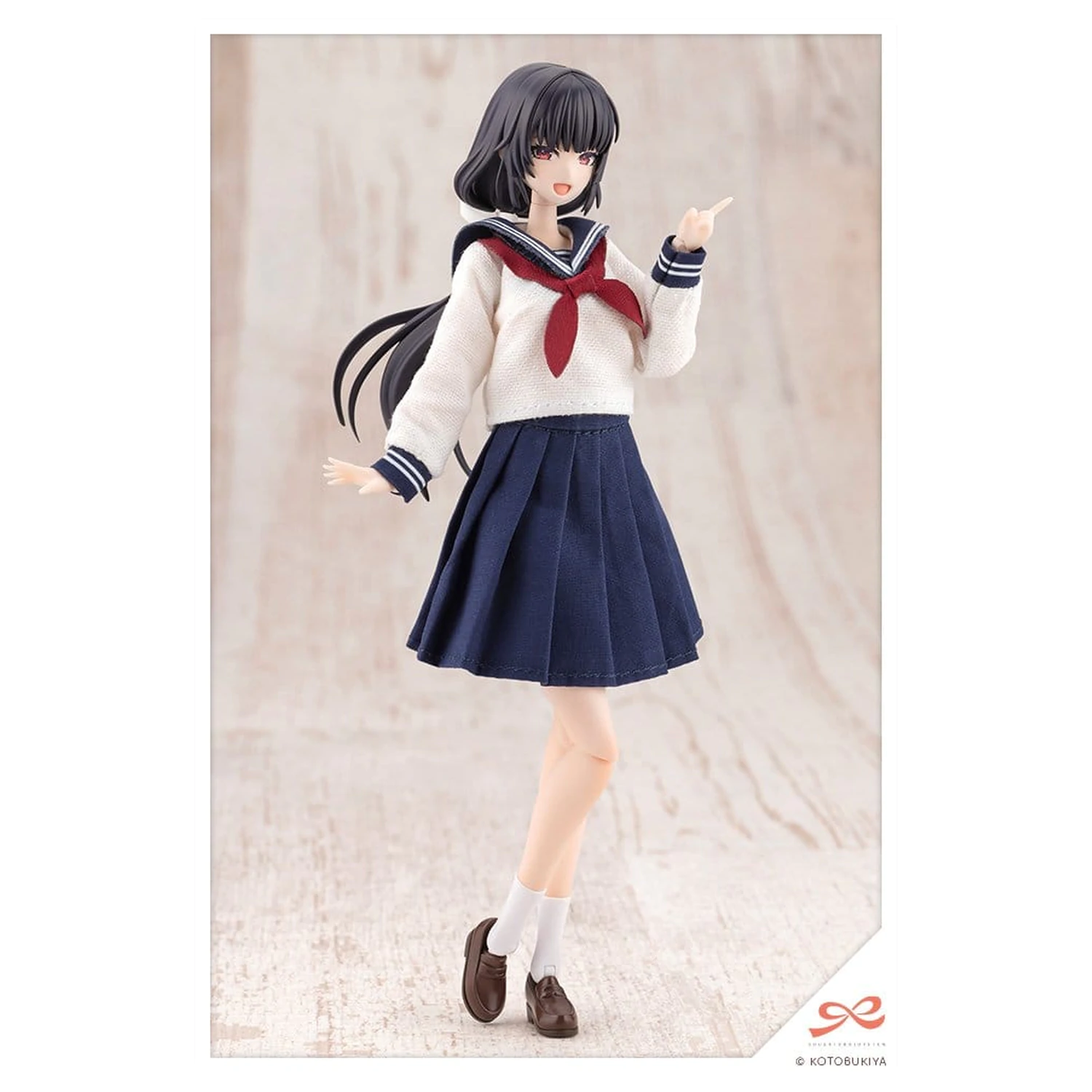 Sousaishojoteien Plastový Model 1/10 Kiru Pla Kuon Yakushiji Touou High School Uniform 16 cm fotografii produktu