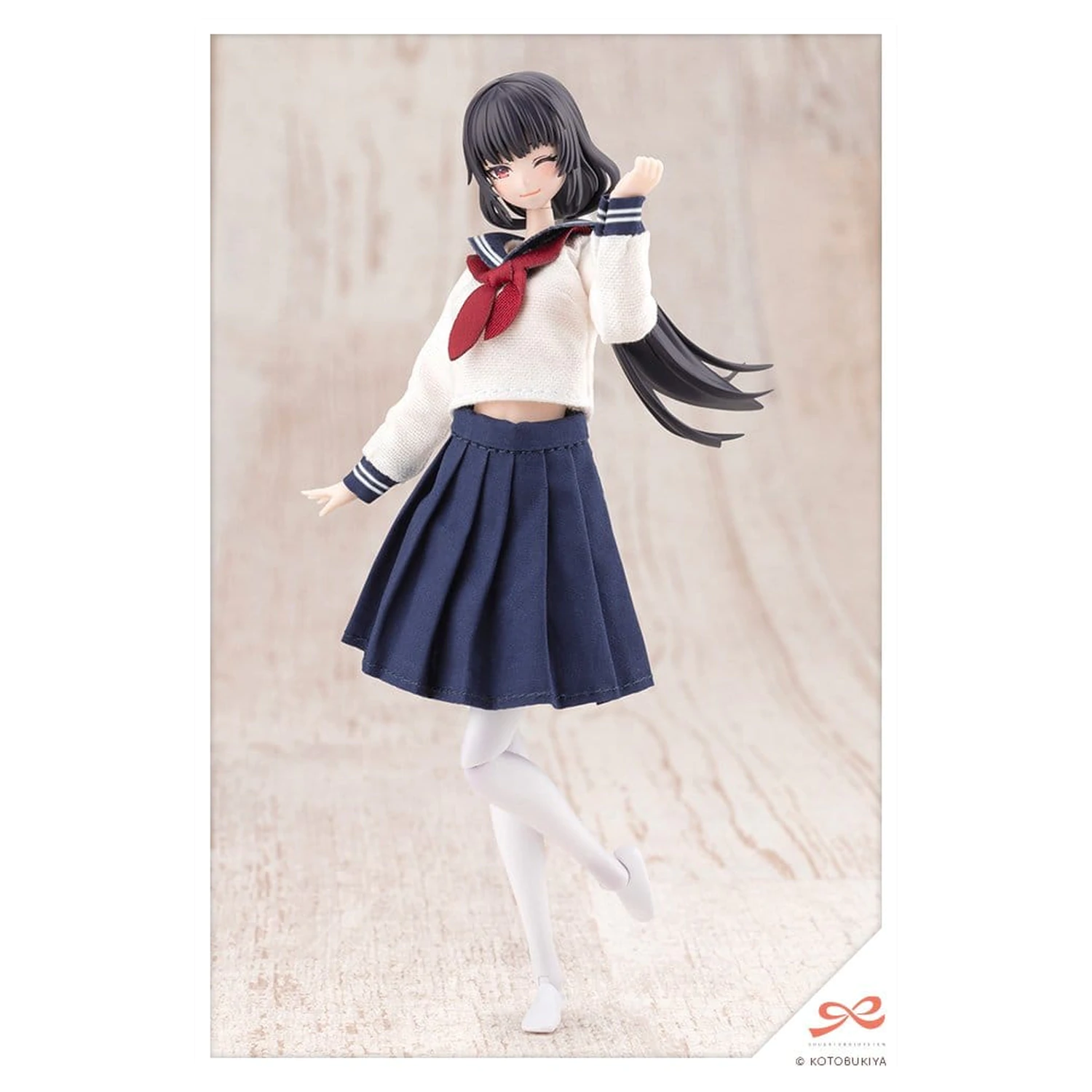 Sousaishojoteien Plastový Model 1/10 Kiru Pla Kuon Yakushiji Touou High School Uniform 16 cm fotografii produktu