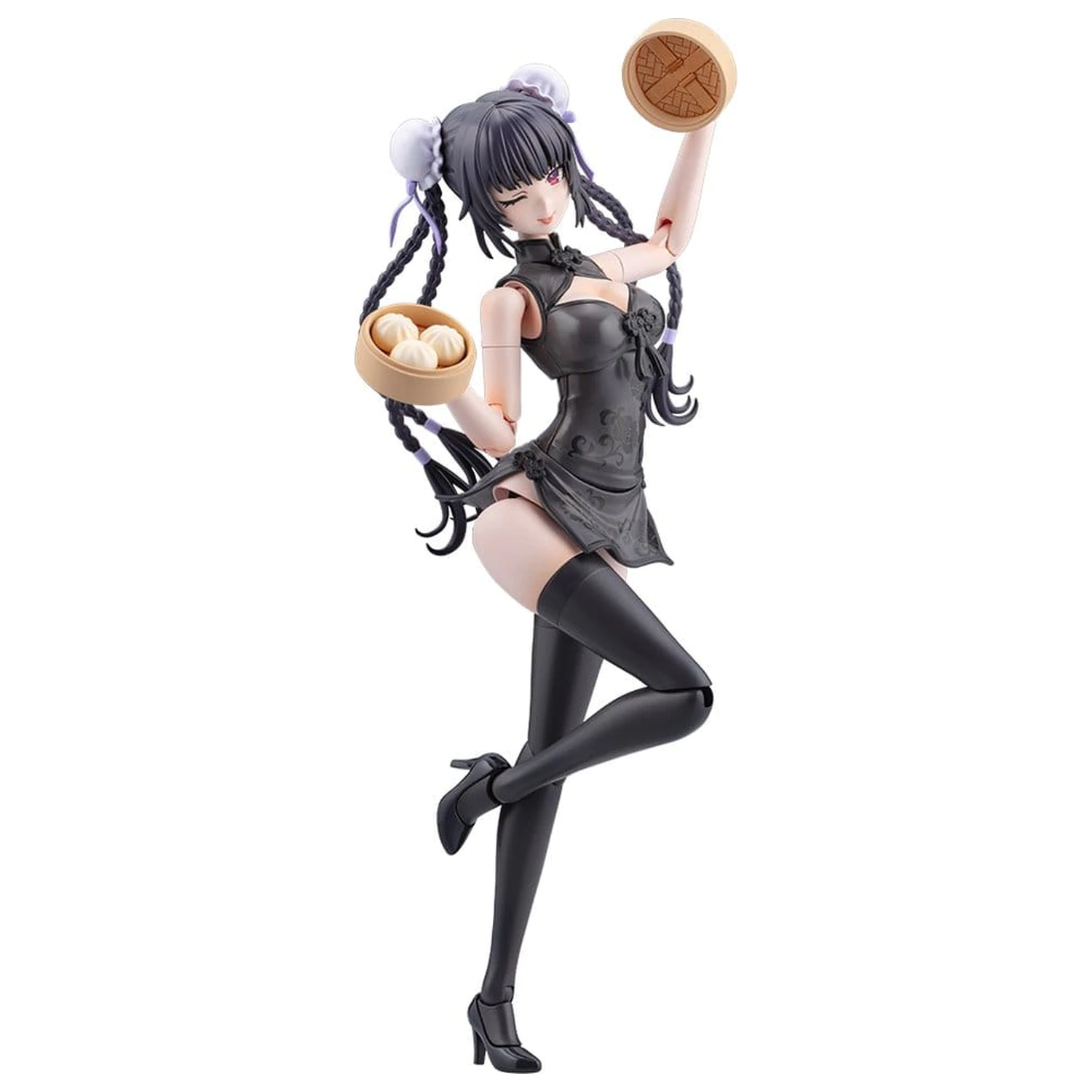Sousaishojoteien plastika model kit 1/10 Kuon Yakushiji Qipao Costume 17 cm fotografii produktu