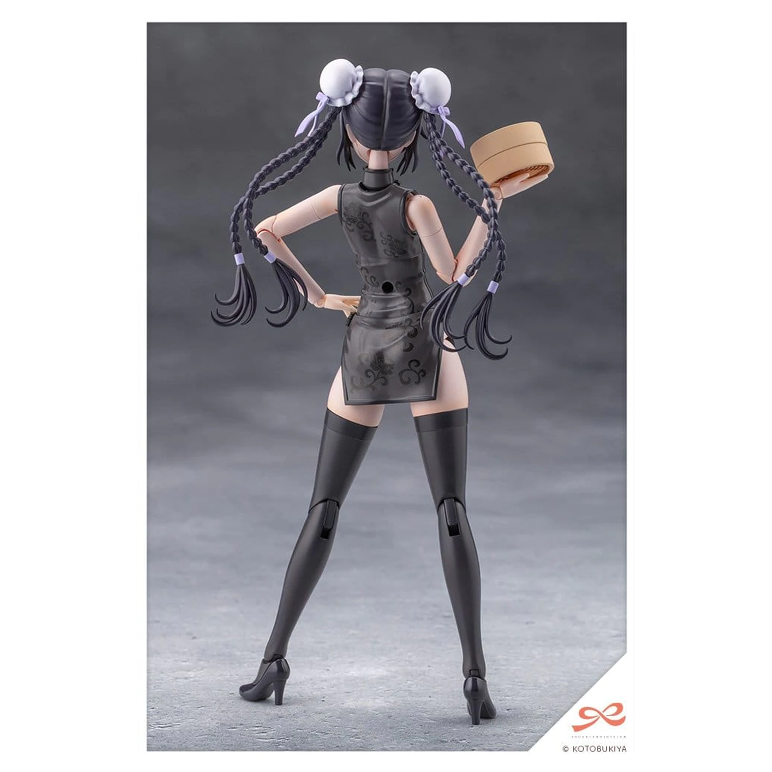 Sousaishojoteien plastika model kit 1/10 Kuon Yakushiji Qipao Costume 17 cm fotografii produktu