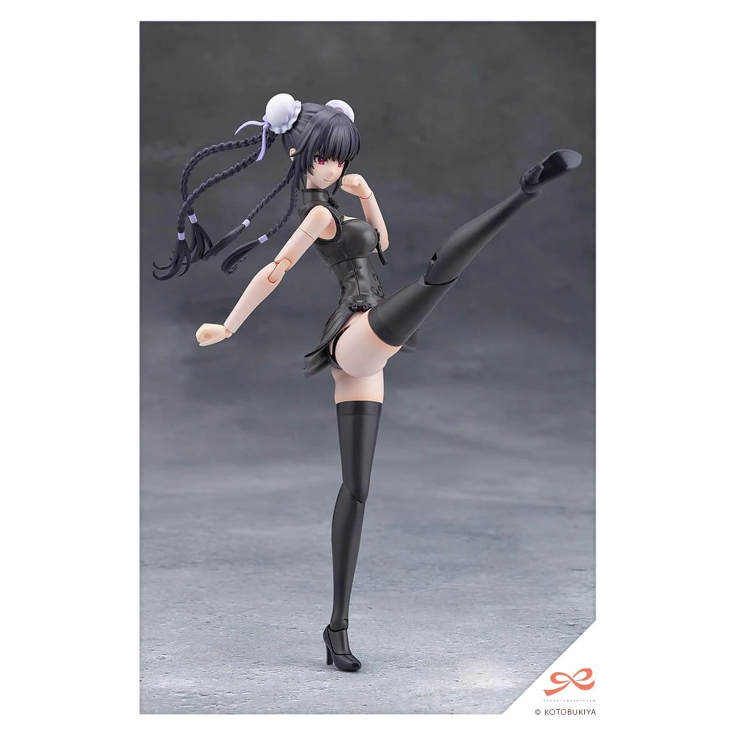 Sousaishojoteien plastika model kit 1/10 Kuon Yakushiji Qipao Costume 17 cm fotografii produktu