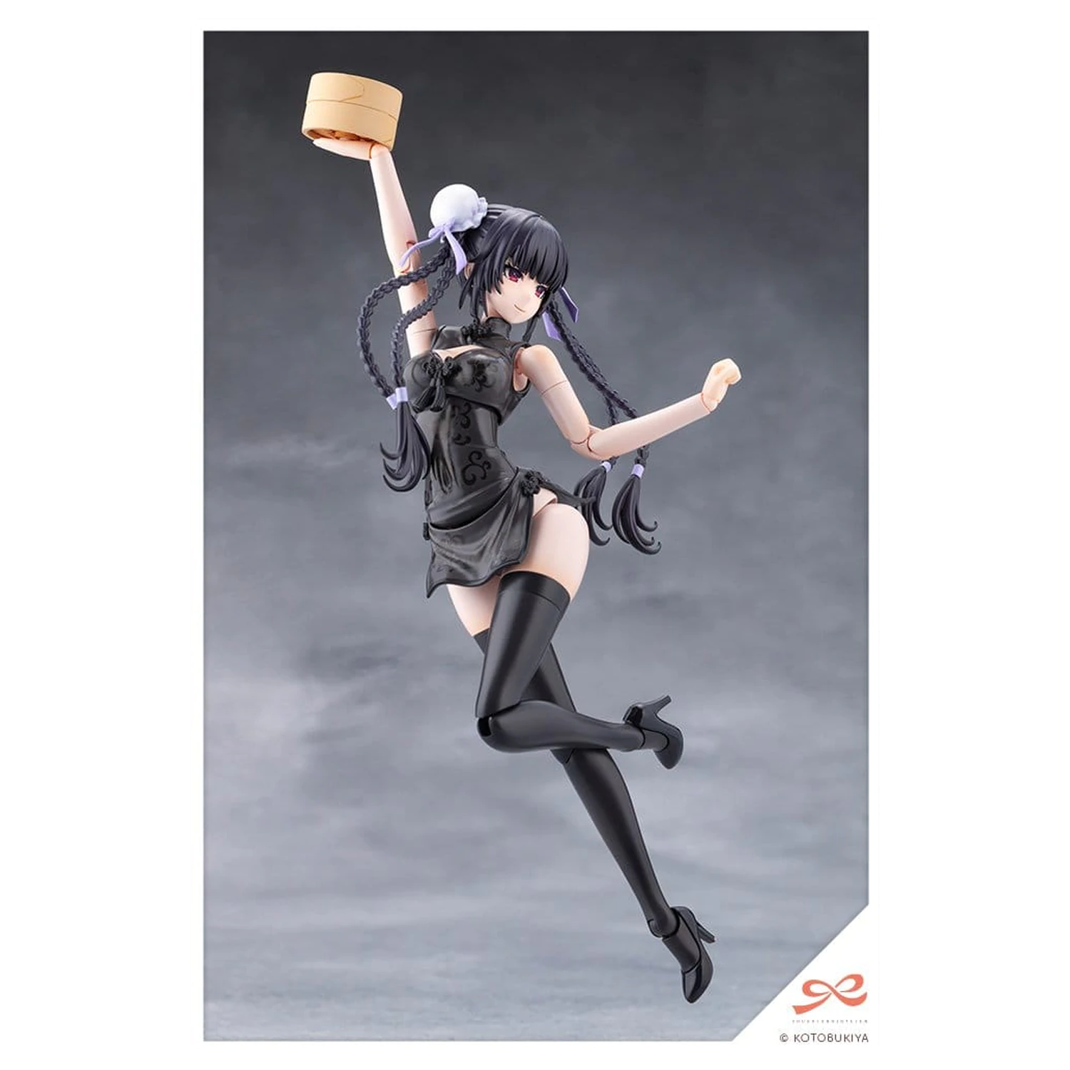 Sousaishojoteien plastika model kit 1/10 Kuon Yakushiji Qipao Costume 17 cm fotografii produktu