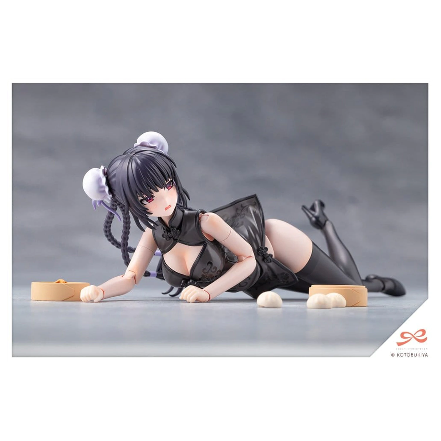 Sousaishojoteien plastika model kit 1/10 Kuon Yakushiji Qipao Costume 17 cm fotografii produktu