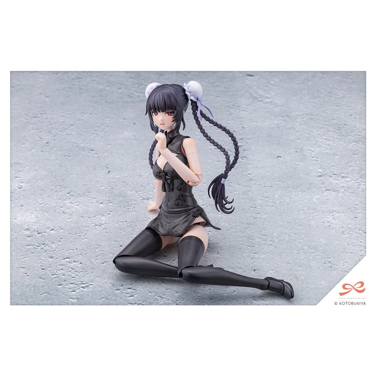 Sousaishojoteien plastika model kit 1/10 Kuon Yakushiji Qipao Costume 17 cm fotografii produktu