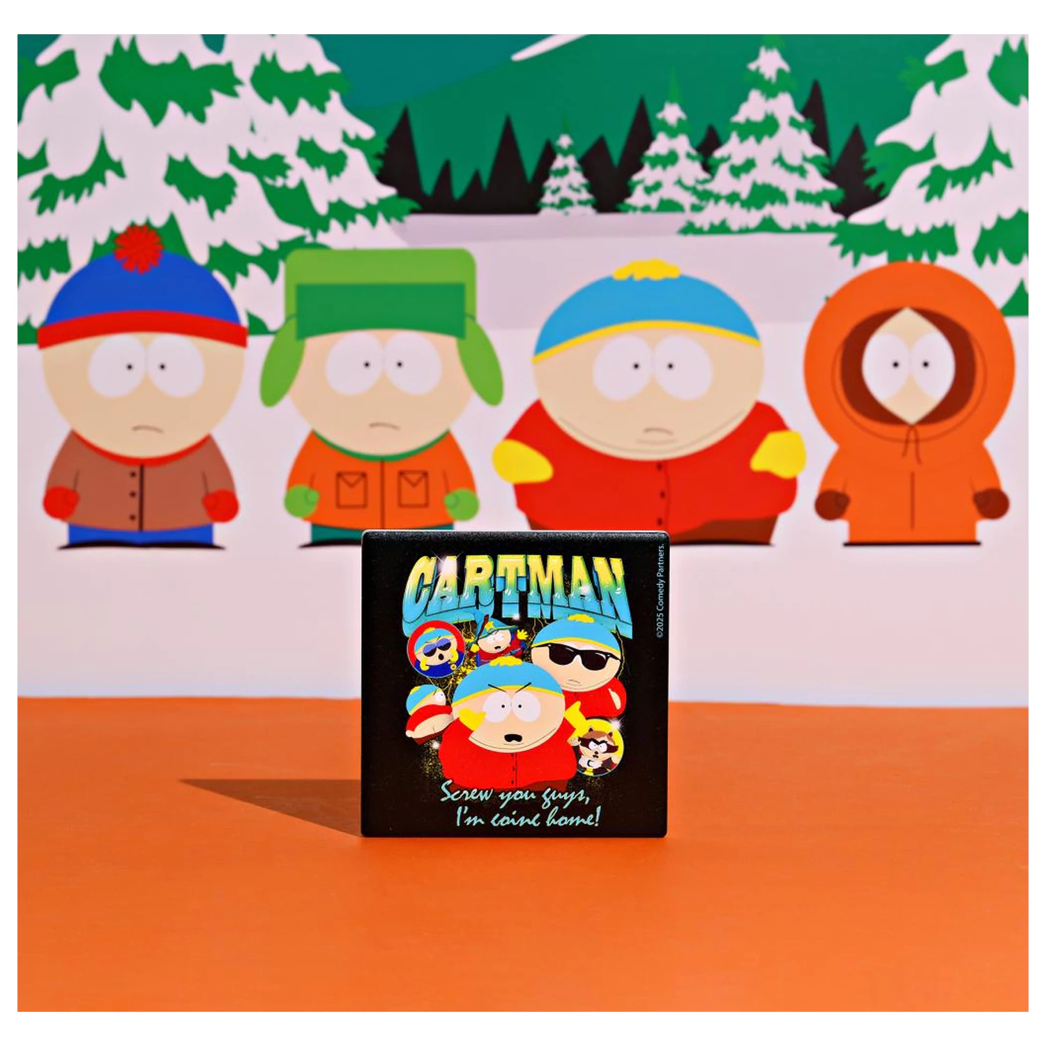 South Park Cartman Keramický čtvercový tácek fotografii produktu