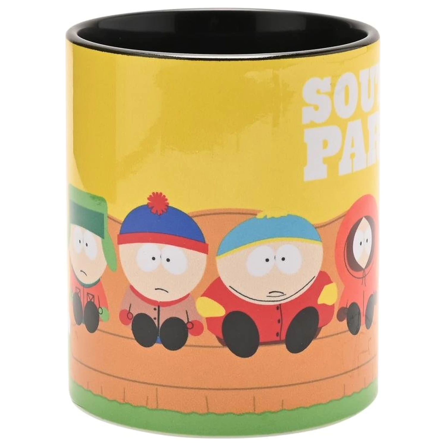 South Park Watching TV vnitřně barevný hrnek 325 ml fotografii produktu