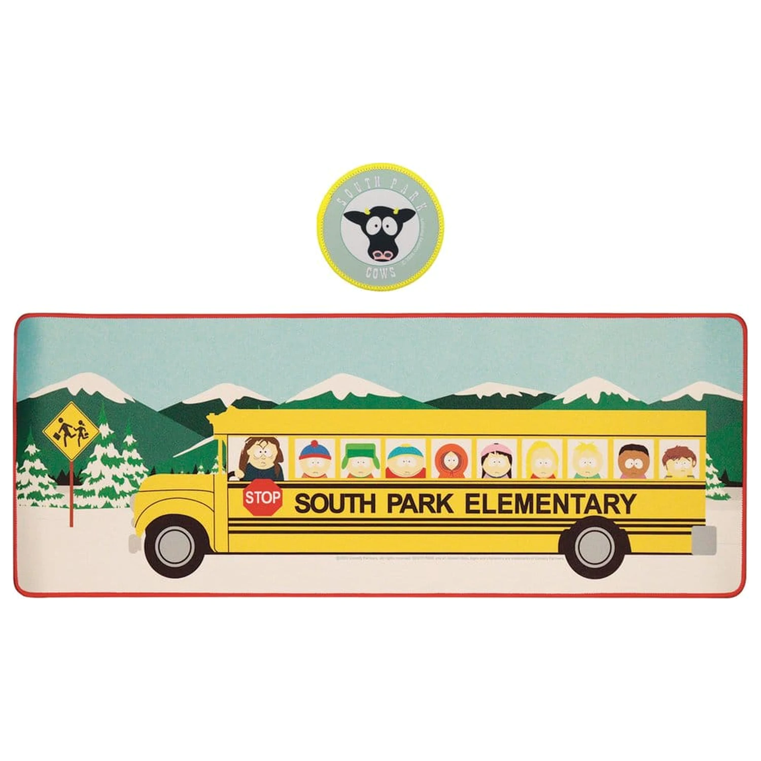 South Park Podložka na stůl a Sada tácků Elementary School Bus fotografii produktu