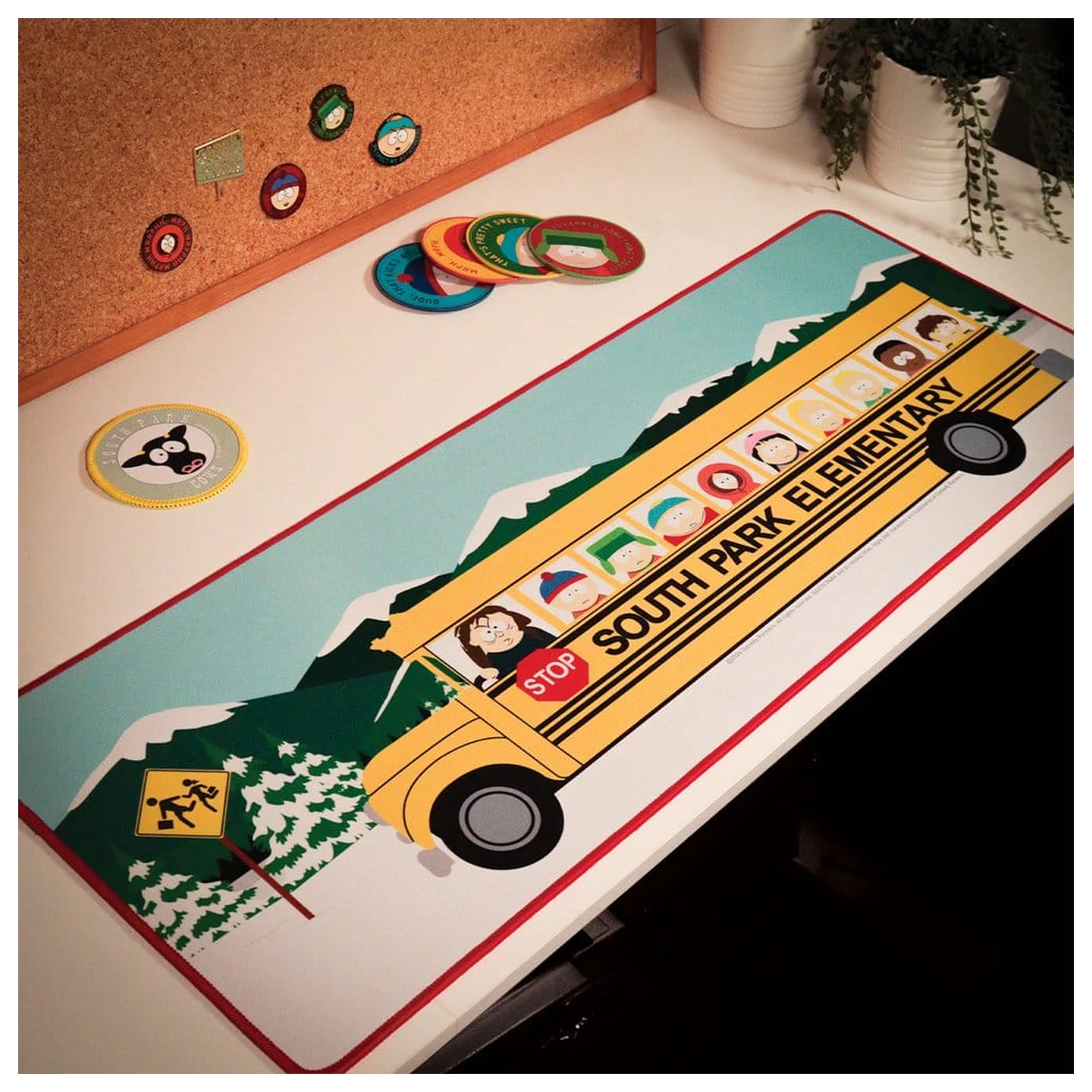 South Park Podložka na stůl a Sada tácků Elementary School Bus fotografii produktu