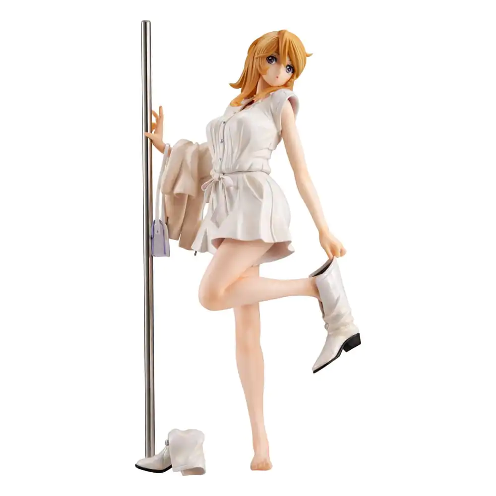 Space Battleship Yamato 2202 PVC socha 1/8 Yuki Mori Private Private Outfit Re. 20 cm fotografii produktu