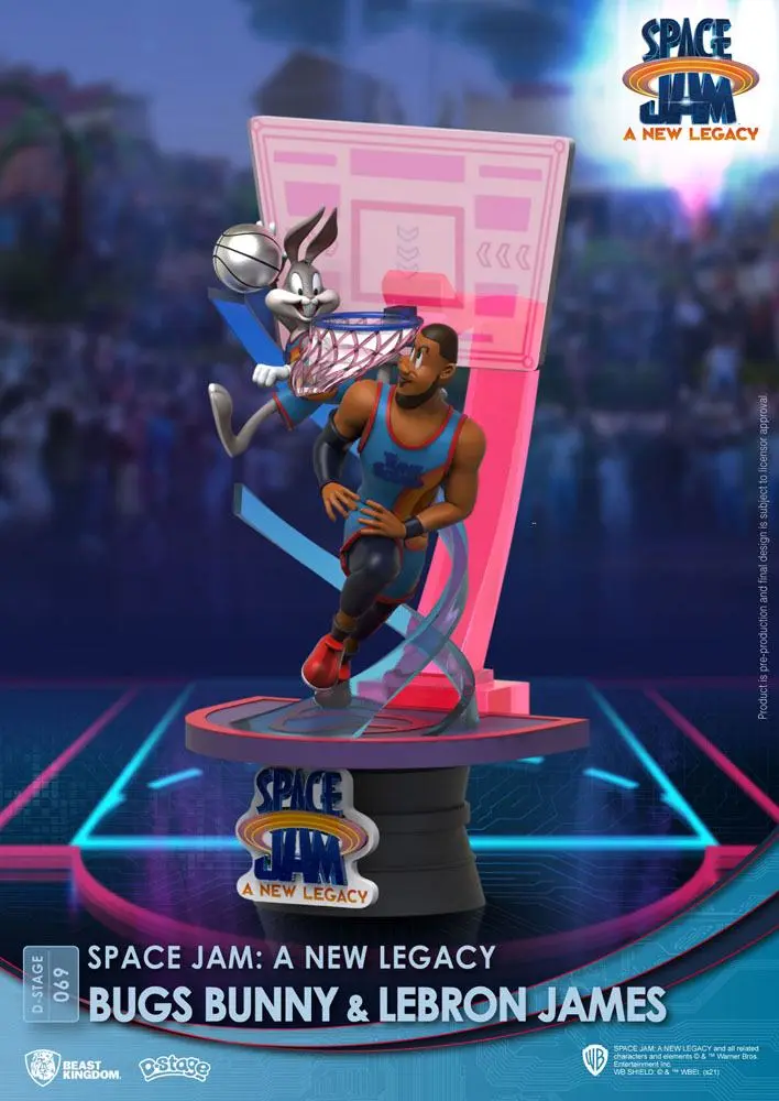 Space Jam: A New Legacy D-Stage PVC Dioráma Bugs Bunny a Lebron James Nová verze 15 cm fotografii produktu