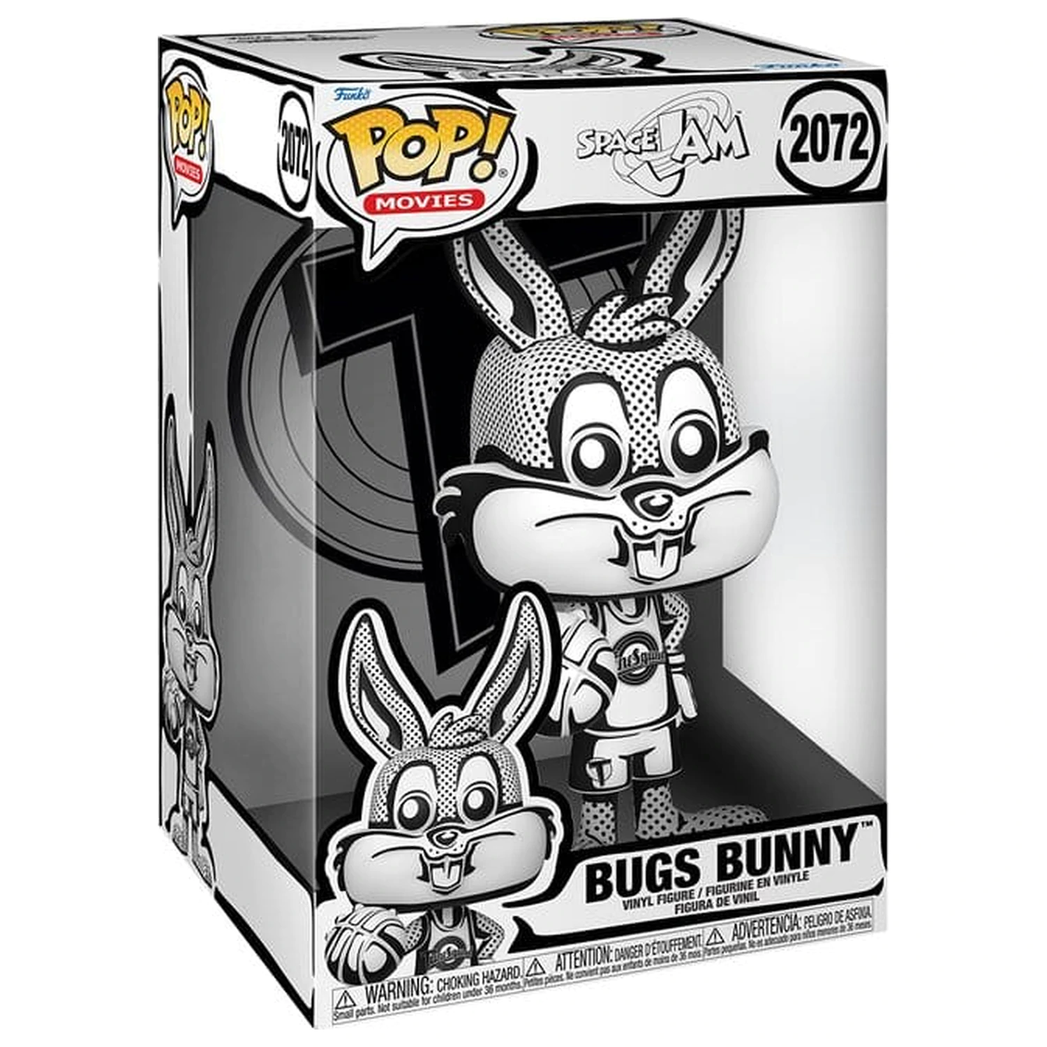 Space Jam Super Sized Jumbo Funko POP! Vinylová figurka Bugs Bunny (JV) 10 palců 25 cm fotografii produktu