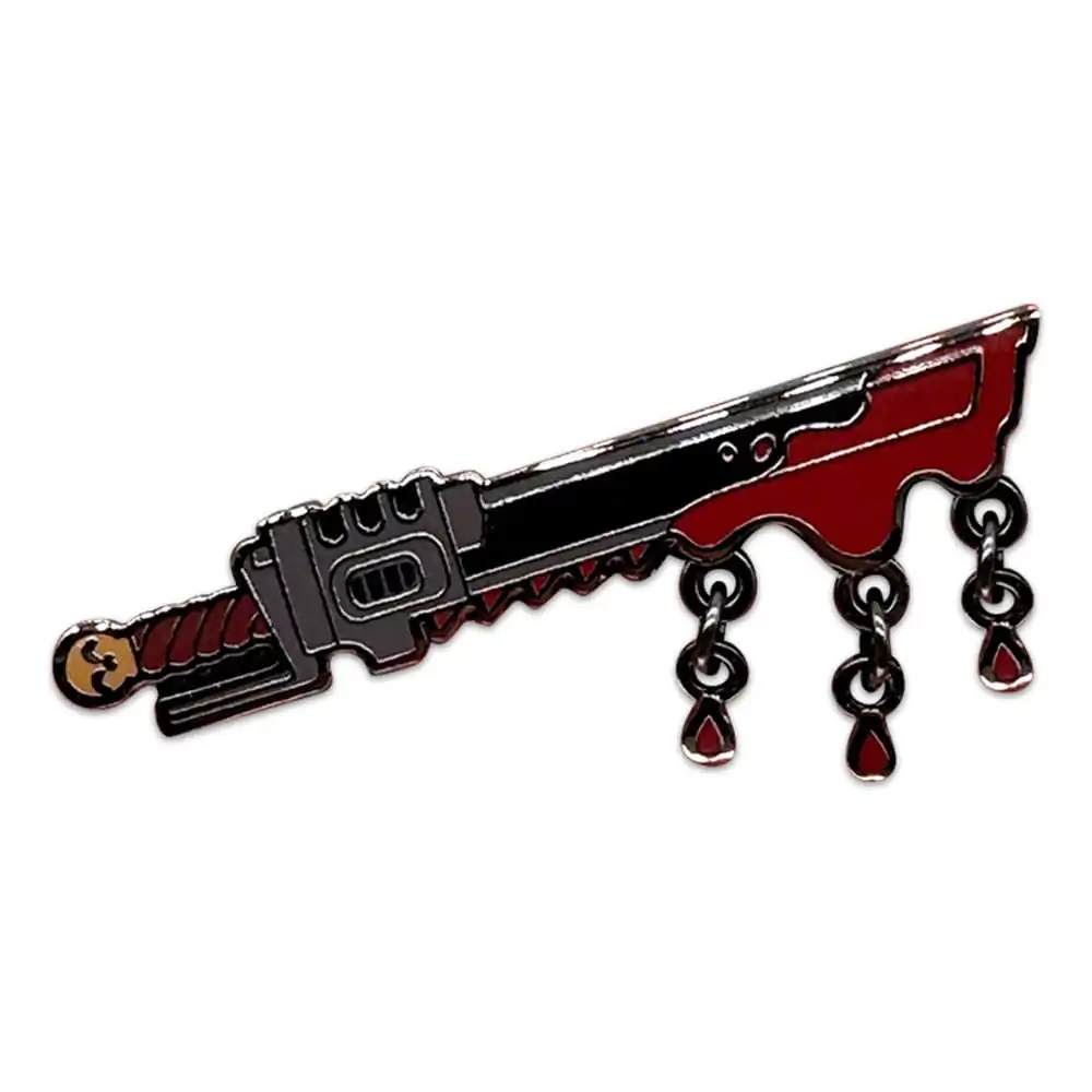 Space Marine 2 Pin Badge řetězová pila 5 cm fotografii produktu