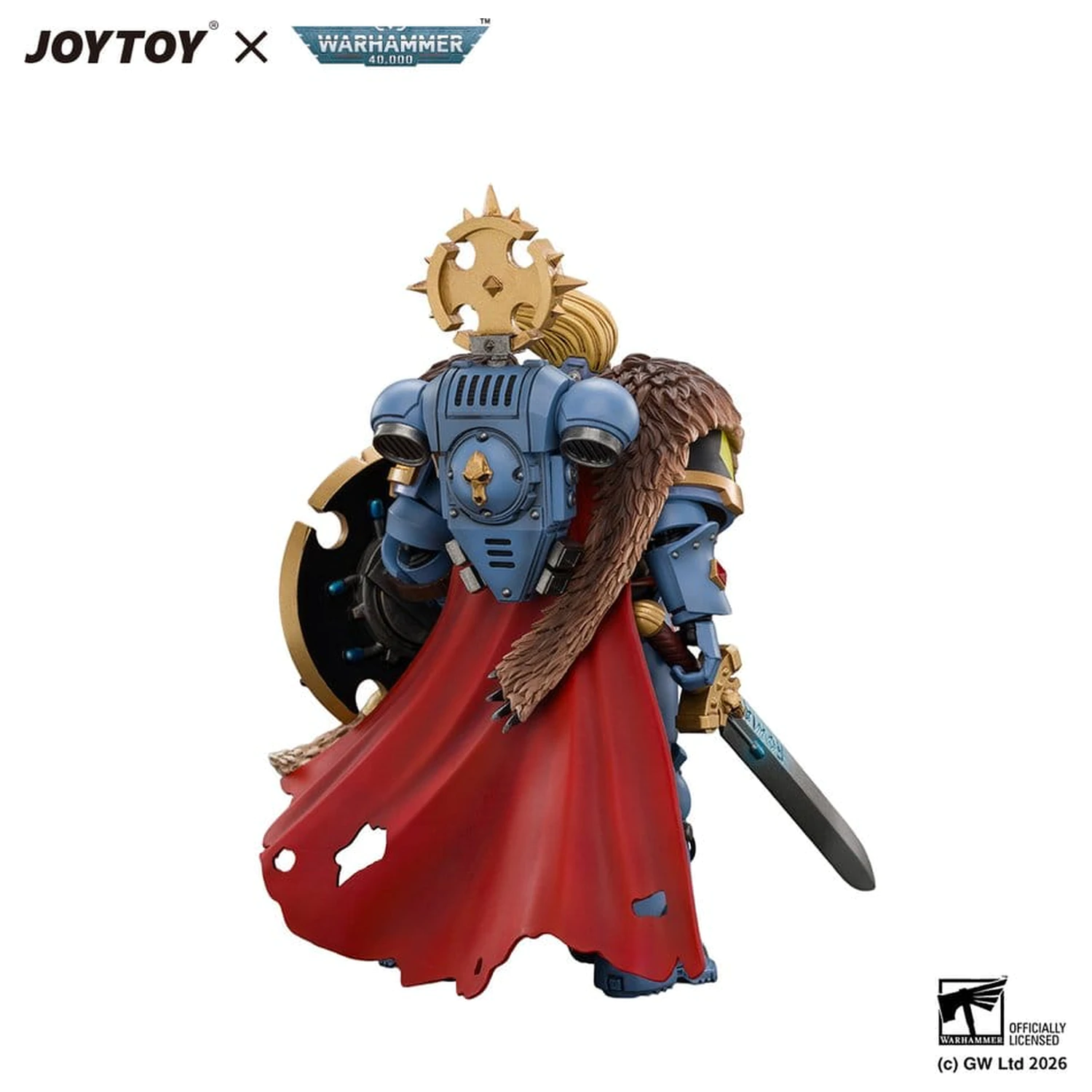 Space Marine akční figurka Space Wolves Wolf Guard Battle Leader 12 cm fotografii produktu