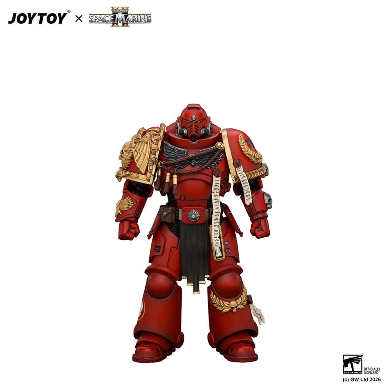 Space Marine Game Edition Action Figure Blood Angels Veteran 12 cm fotografii produktu