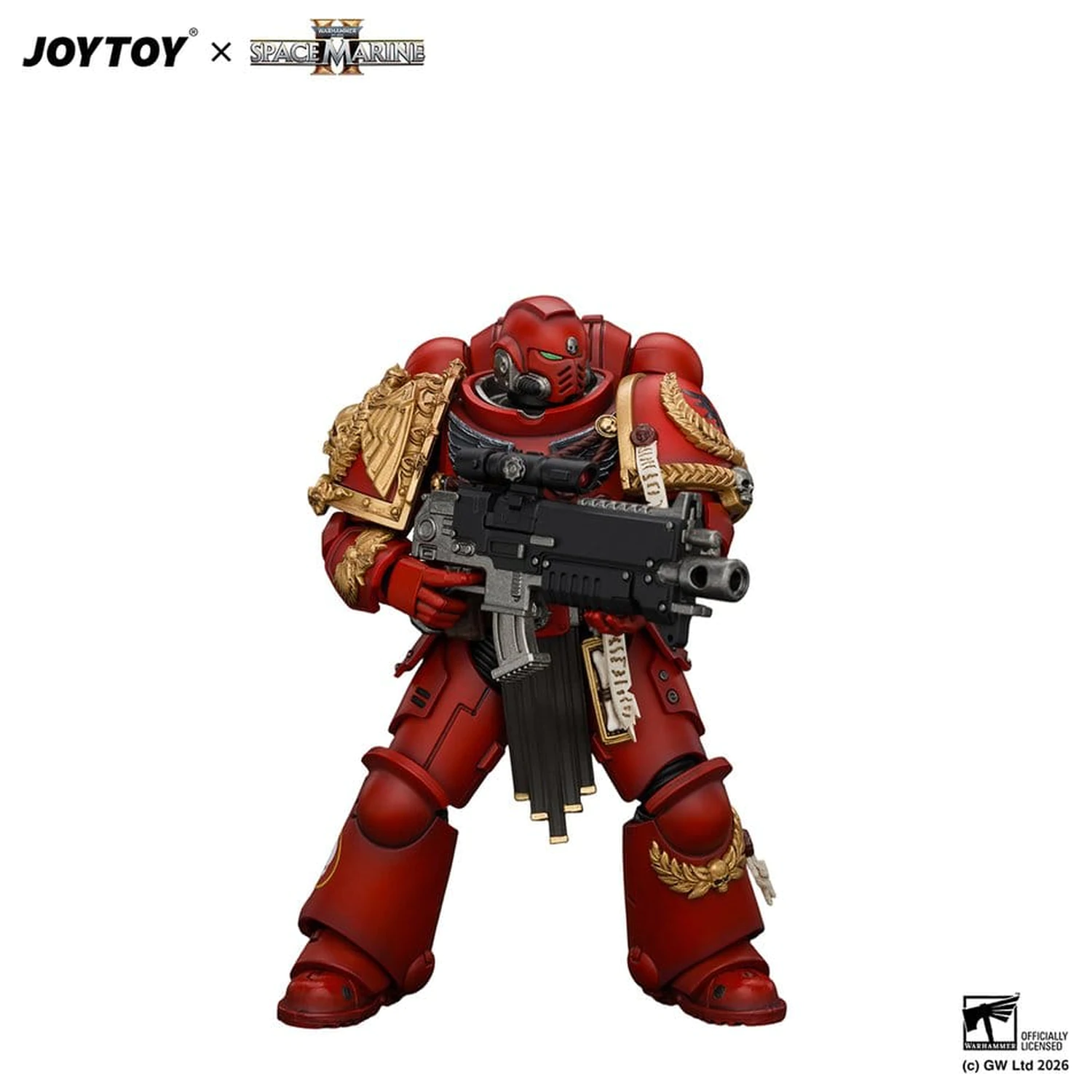 Space Marine Game Edition Action Figure Blood Angels Veteran 12 cm fotografii produktu