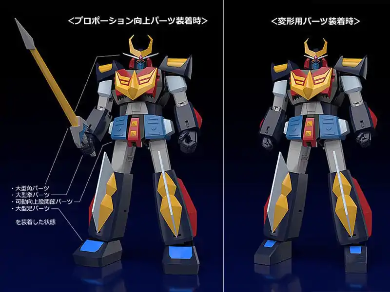 Space Warrior Baldios Moderoid Plastový Model Stavebnice Baldios 18 cm fotografii produktu
