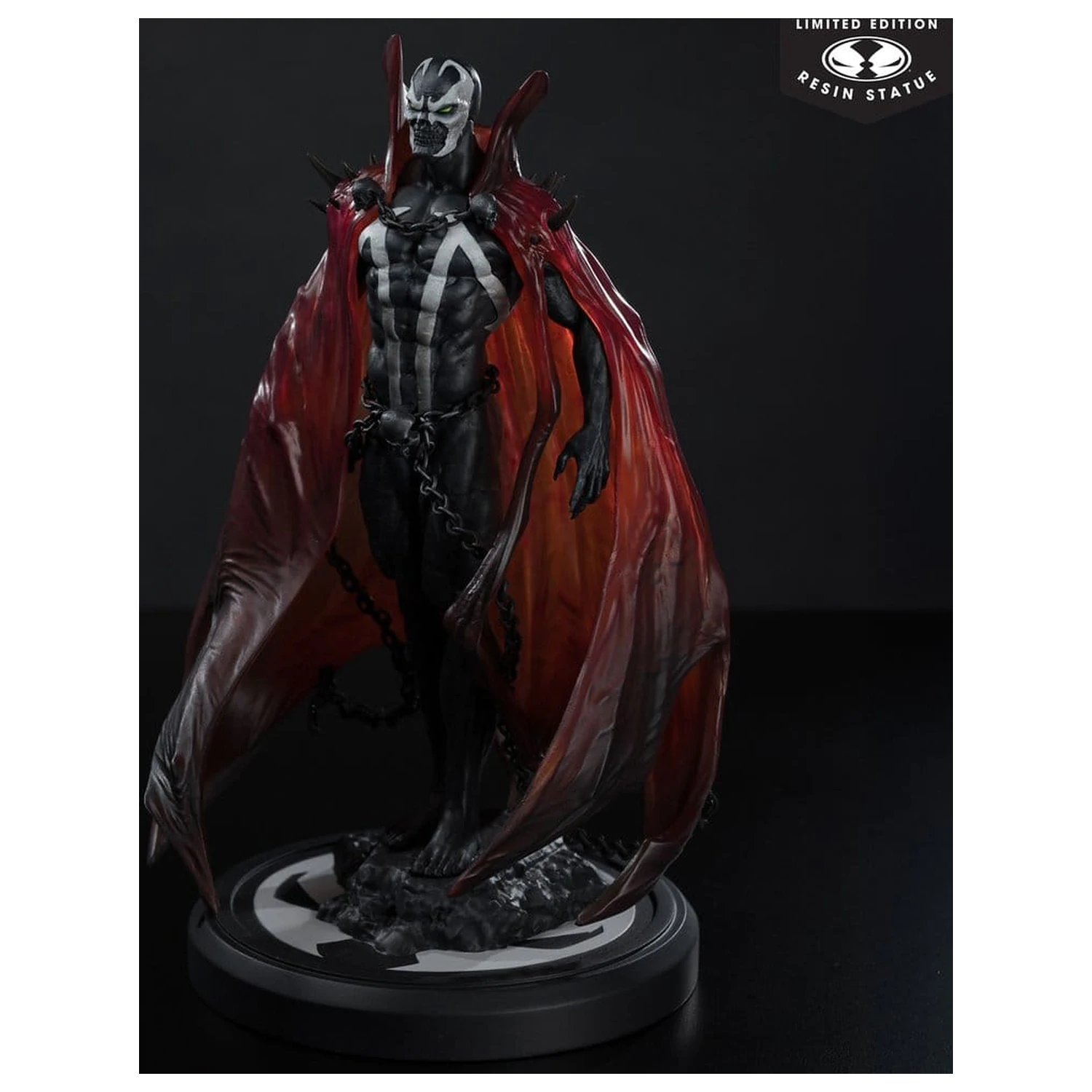 Spawn Black White & Red All Over socha 1/10 Spawn od Pupeteer Lee 23 cm fotografii produktu