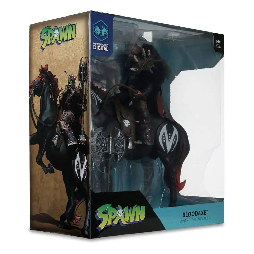 Spawn Akční figurka 2-Pack Bloodaxe s koněm (Spawn: The Dark Ages) 18 cm fotografii produktu