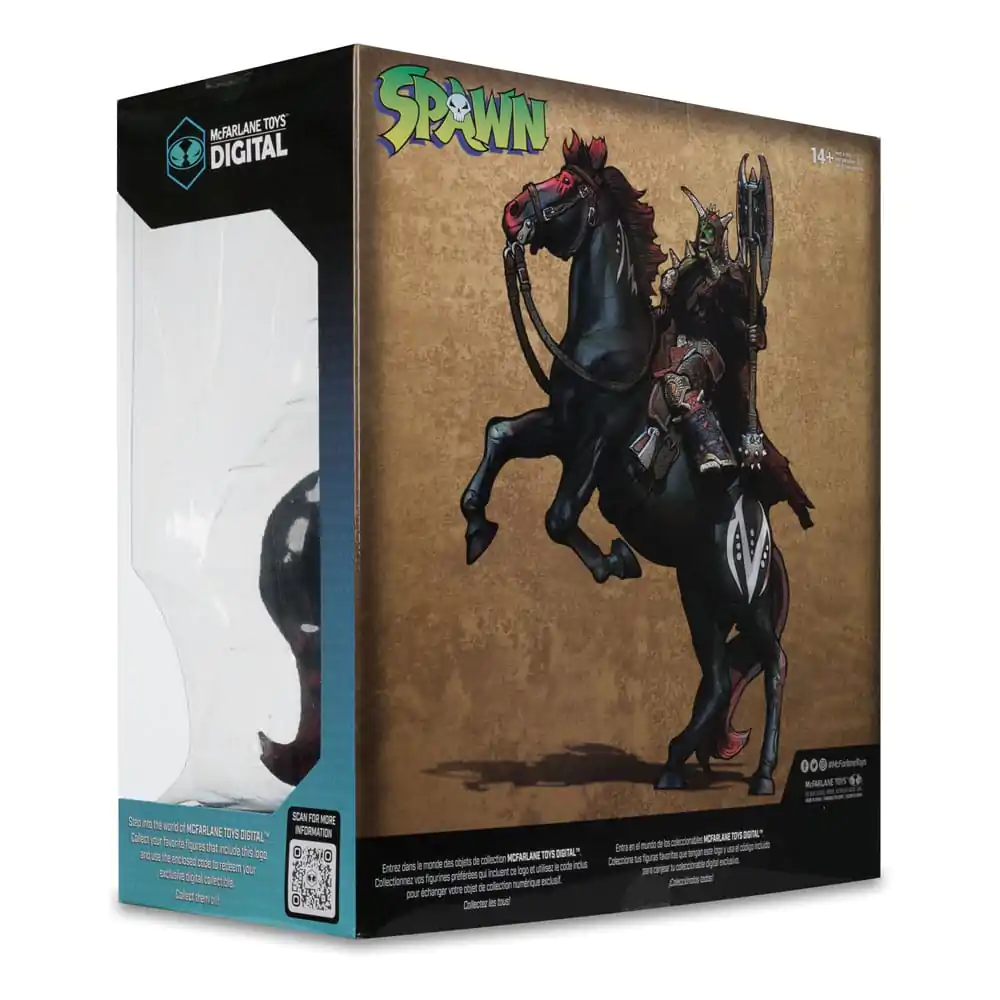 Spawn Akční figurka 2-Pack Bloodaxe s koněm (Spawn: The Dark Ages) 18 cm fotografii produktu