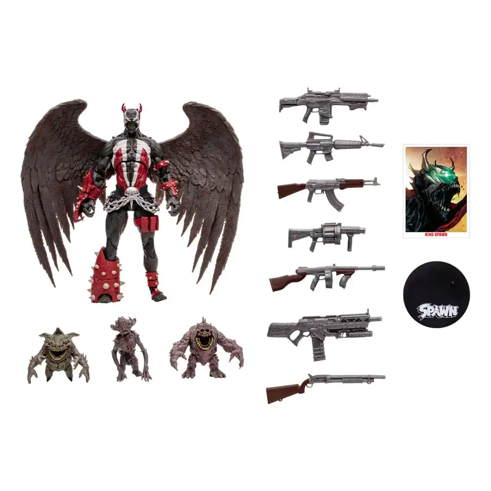 Spawn Megafig akční figurka King Spawn s křídly a Minions 30 cm fotografii produktu