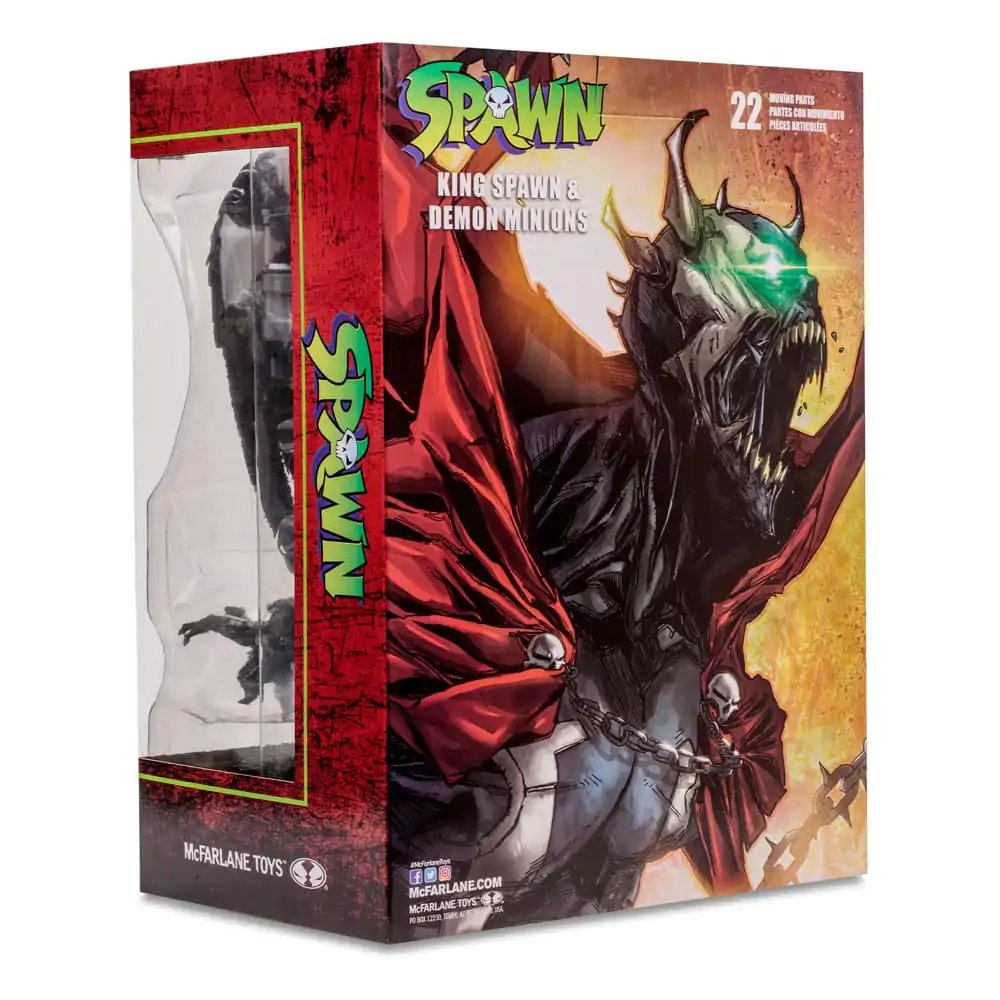 Spawn Megafig akční figurka King Spawn s křídly a Minions 30 cm fotografii produktu