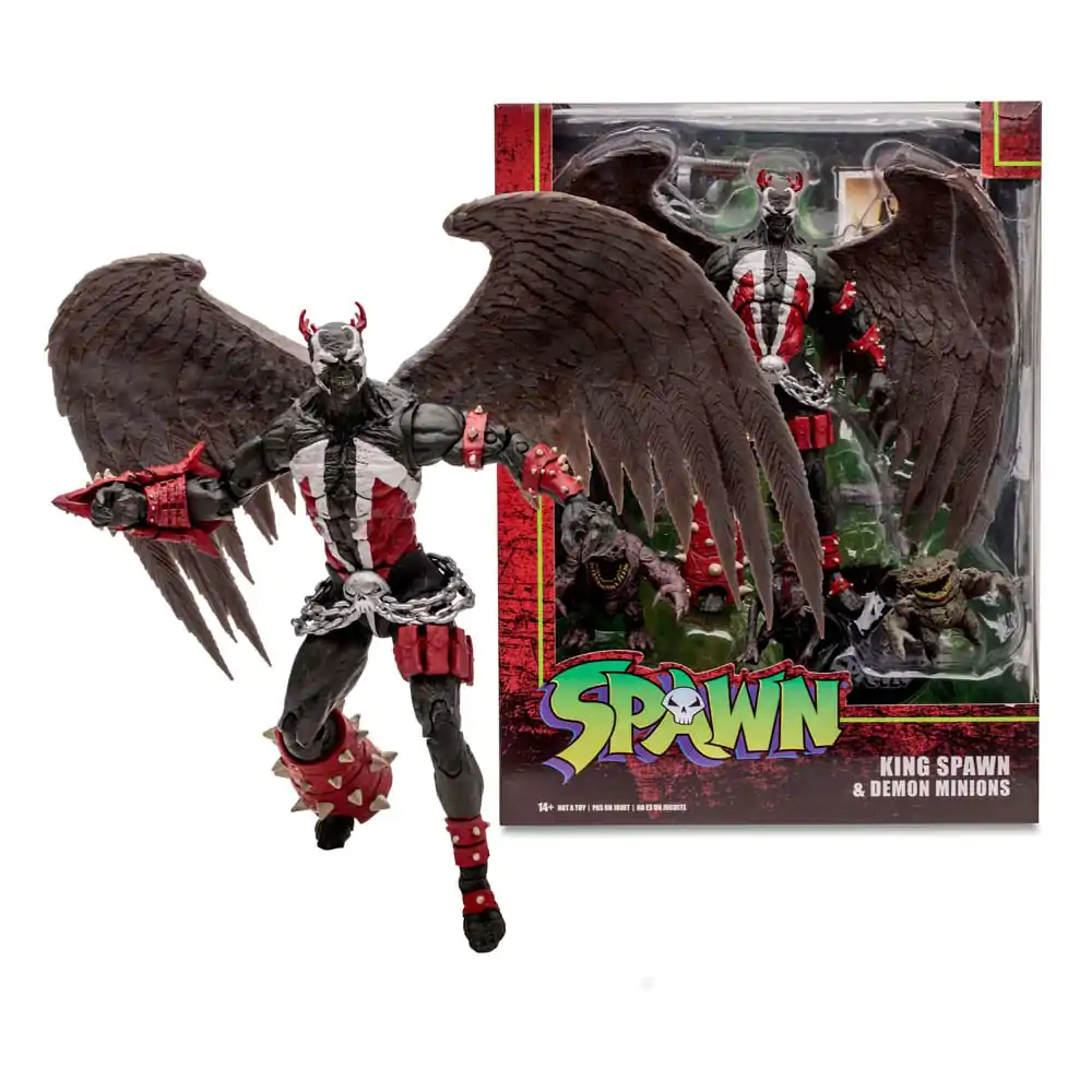 Spawn Megafig akční figurka King Spawn s křídly a Minions 30 cm fotografii produktu