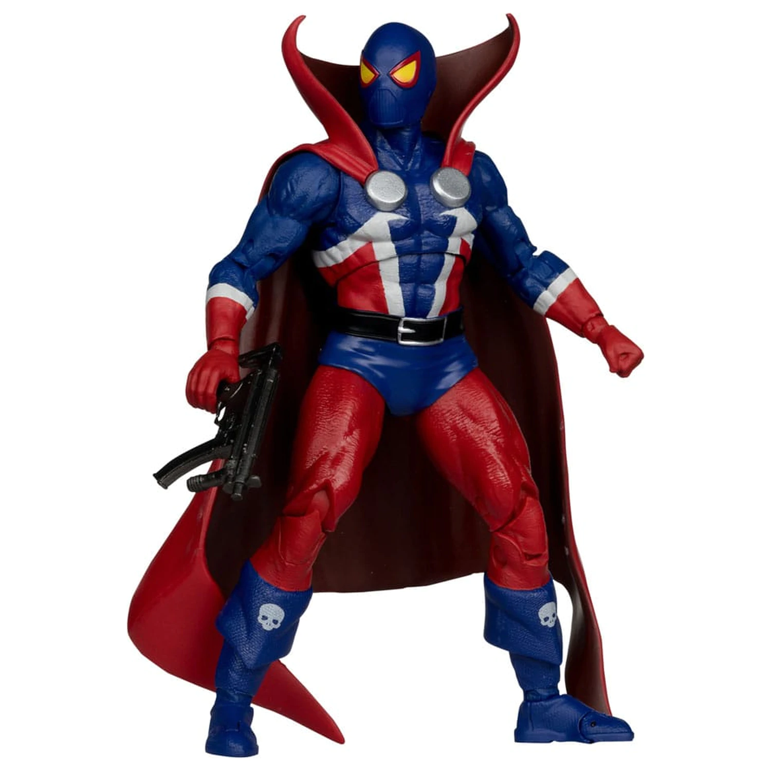 Spawn Page Punchers akční figurka Spawn 1977 Red and Blue (Chase) Red Platinum Edition 18 cm fotografii produktu