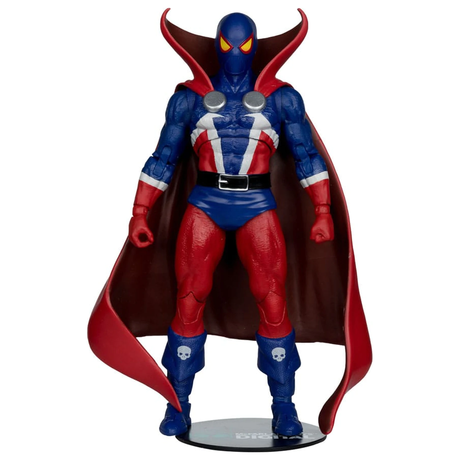 Spawn Page Punchers akční figurka Spawn 1977 Red and Blue (Chase) Red Platinum Edition 18 cm fotografii produktu