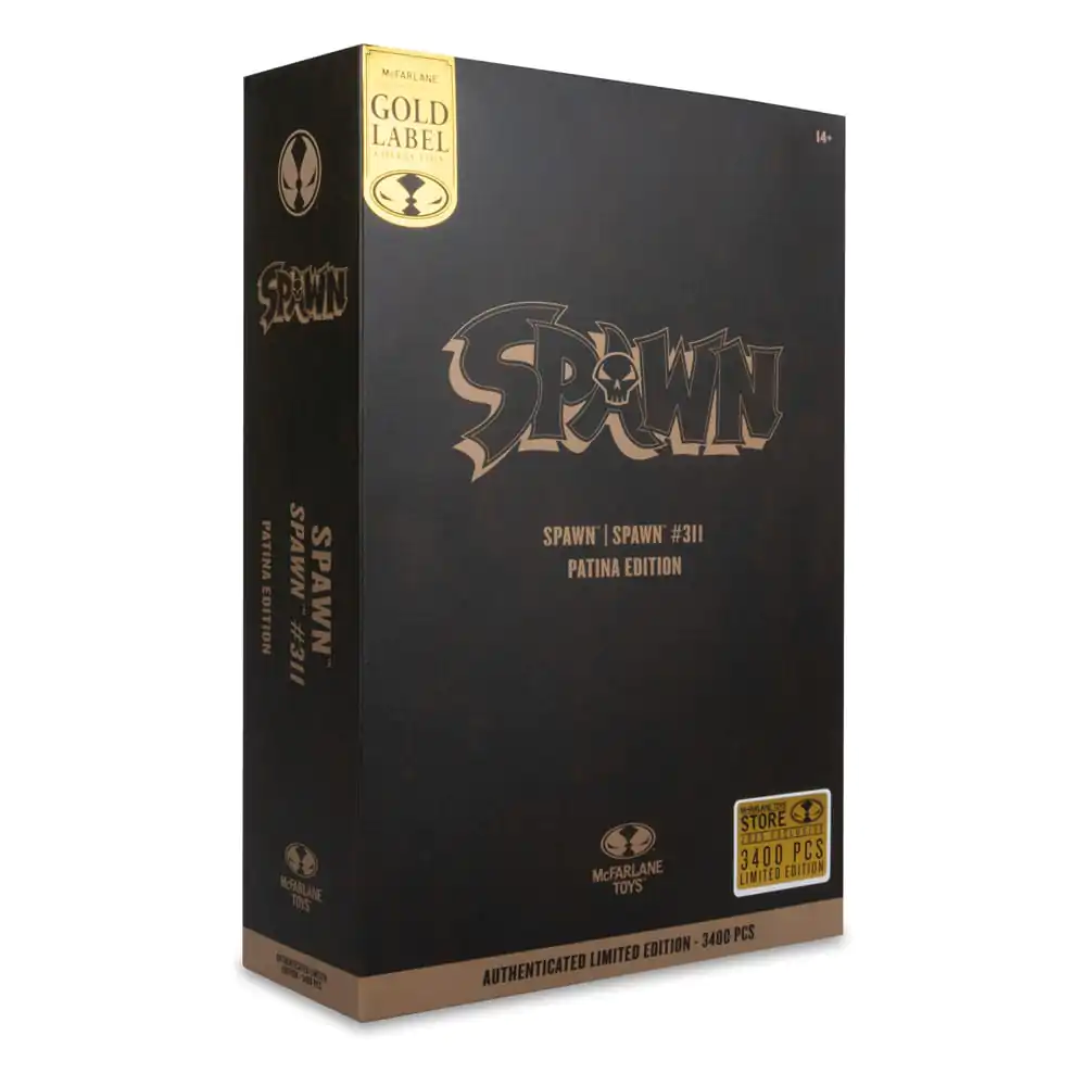 Spawn Figure Spawn #311 (Patina Edition) (Gold Label) 19 cm Figurka fotografii produktu