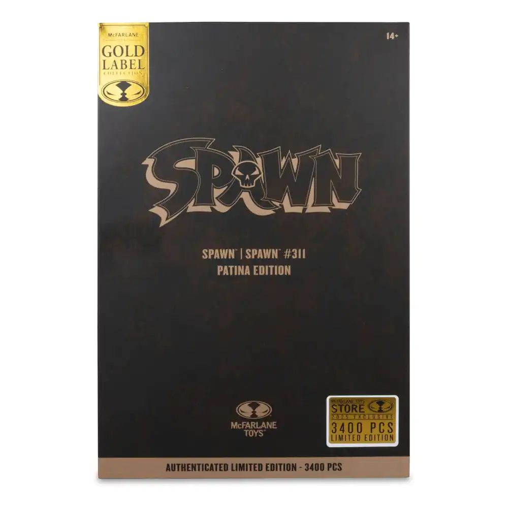 Spawn Figure Spawn #311 (Patina Edition) (Gold Label) 19 cm Figurka fotografii produktu