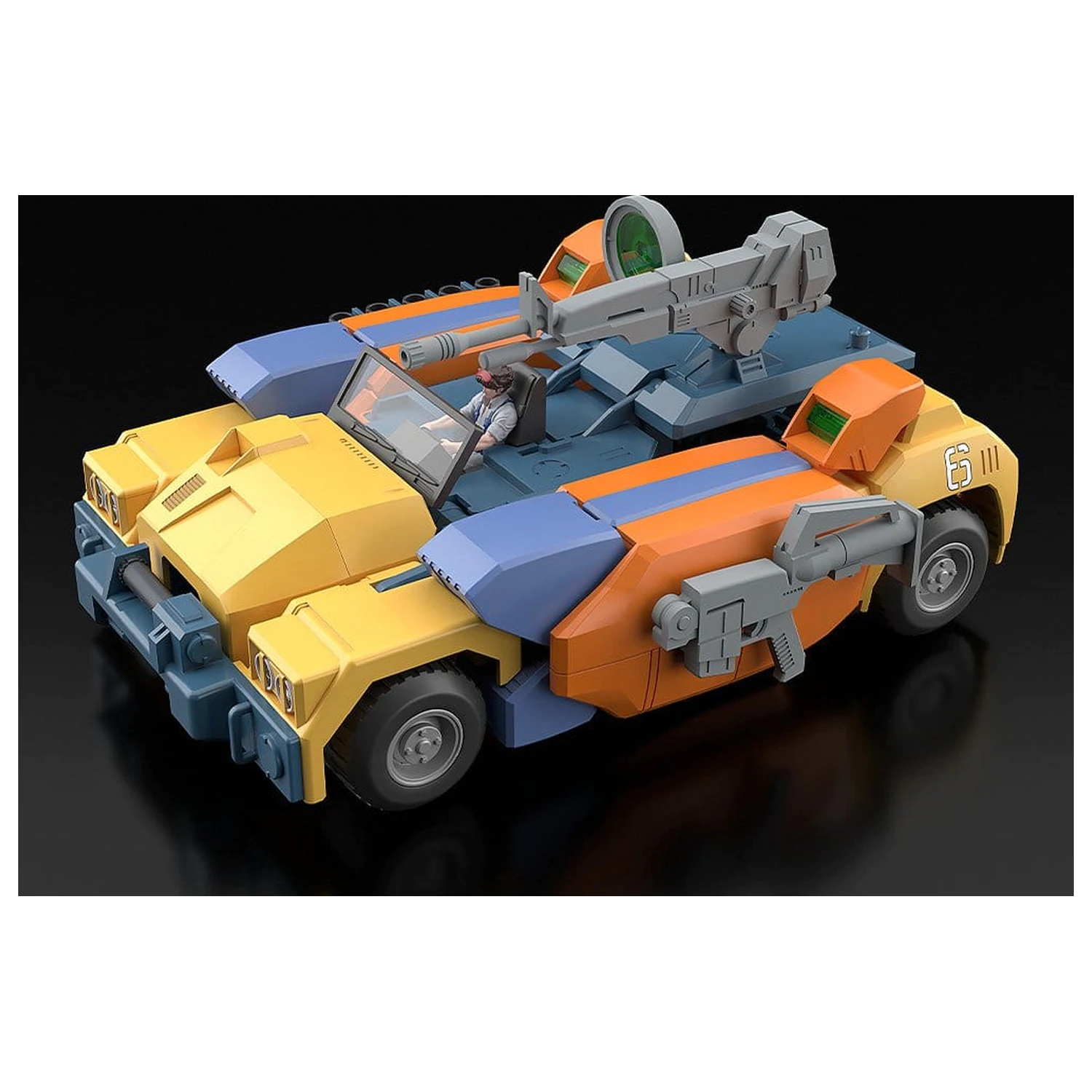Special Armored Battalion Dorvack Moderoid Plastic Model Kit Mugen Calibur 17 cm fotografii produktu