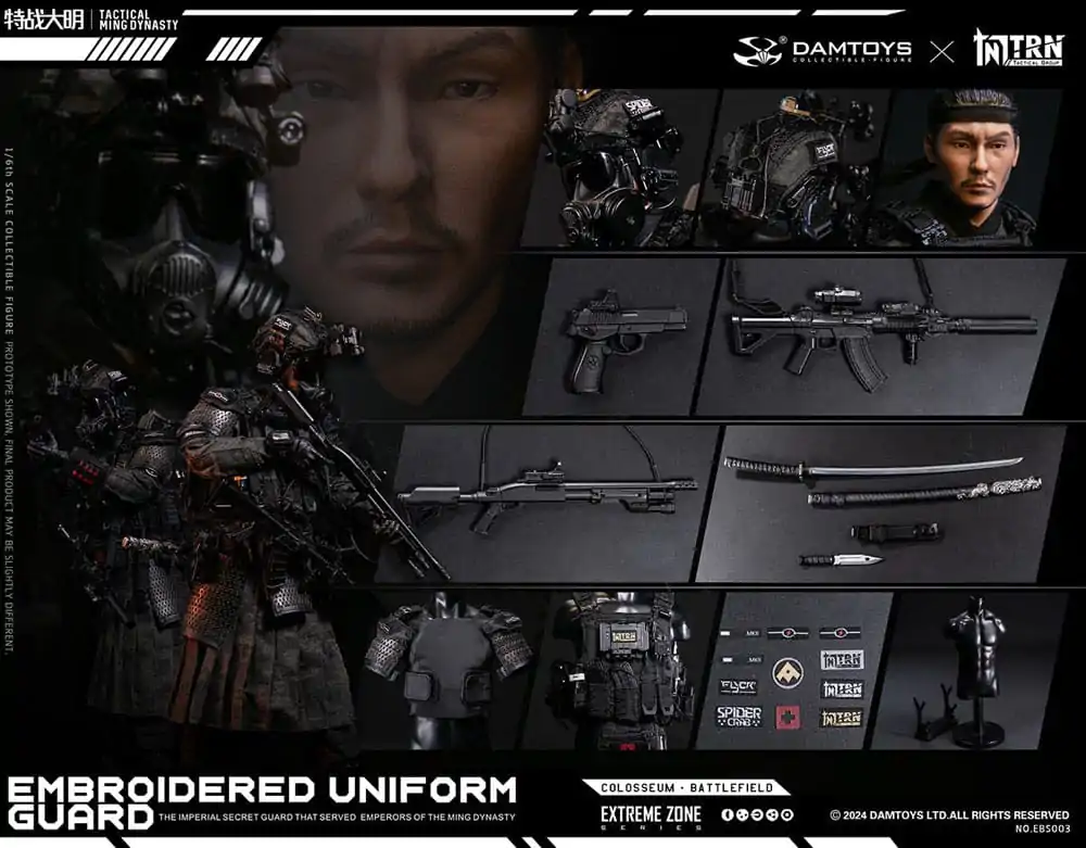 Akční figurka Special Warfare Ming Dynasty Extreme Zone 1/6 Jinyiwei 28 cm fotografii produktu