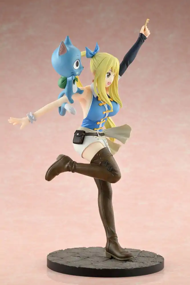 Fairy Tail PVC Soška 1/8 Lucy Heartfilia Wink Verze 23 cm fotografii produktu