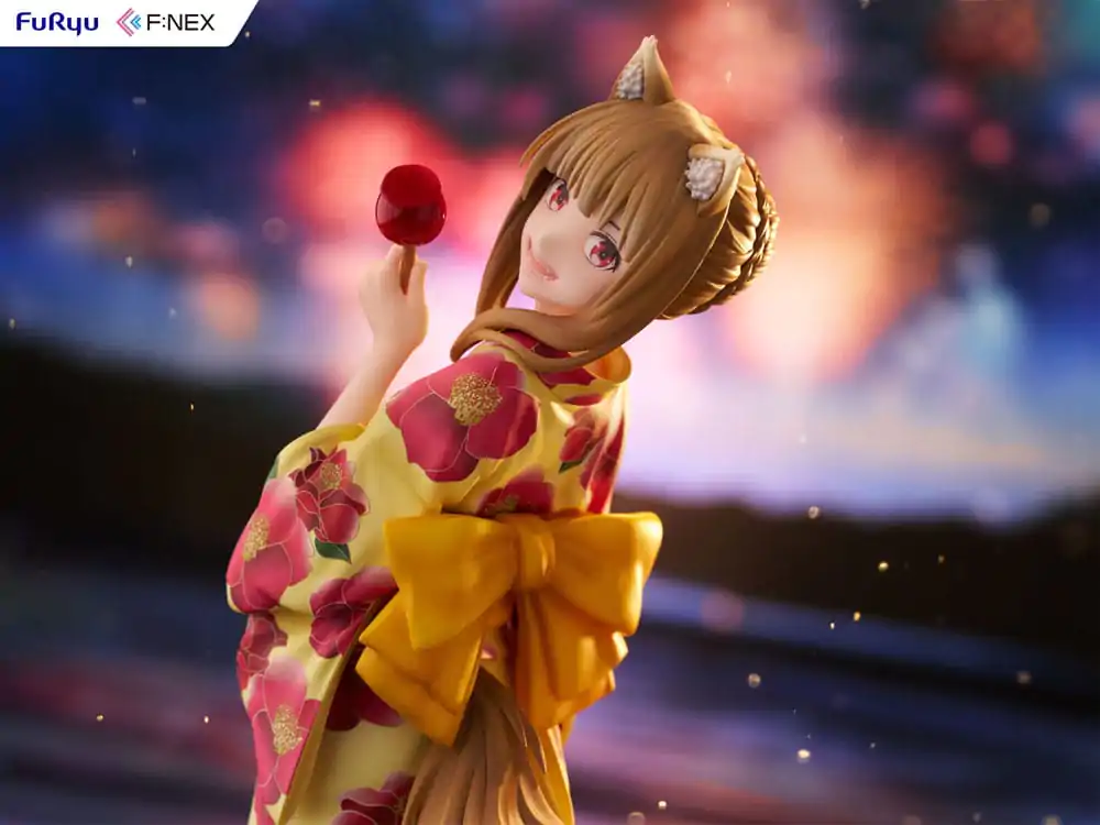 Spice and Wolf PVC Socha 1/7 Holo Yukata Verze 23 cm fotografii produktu